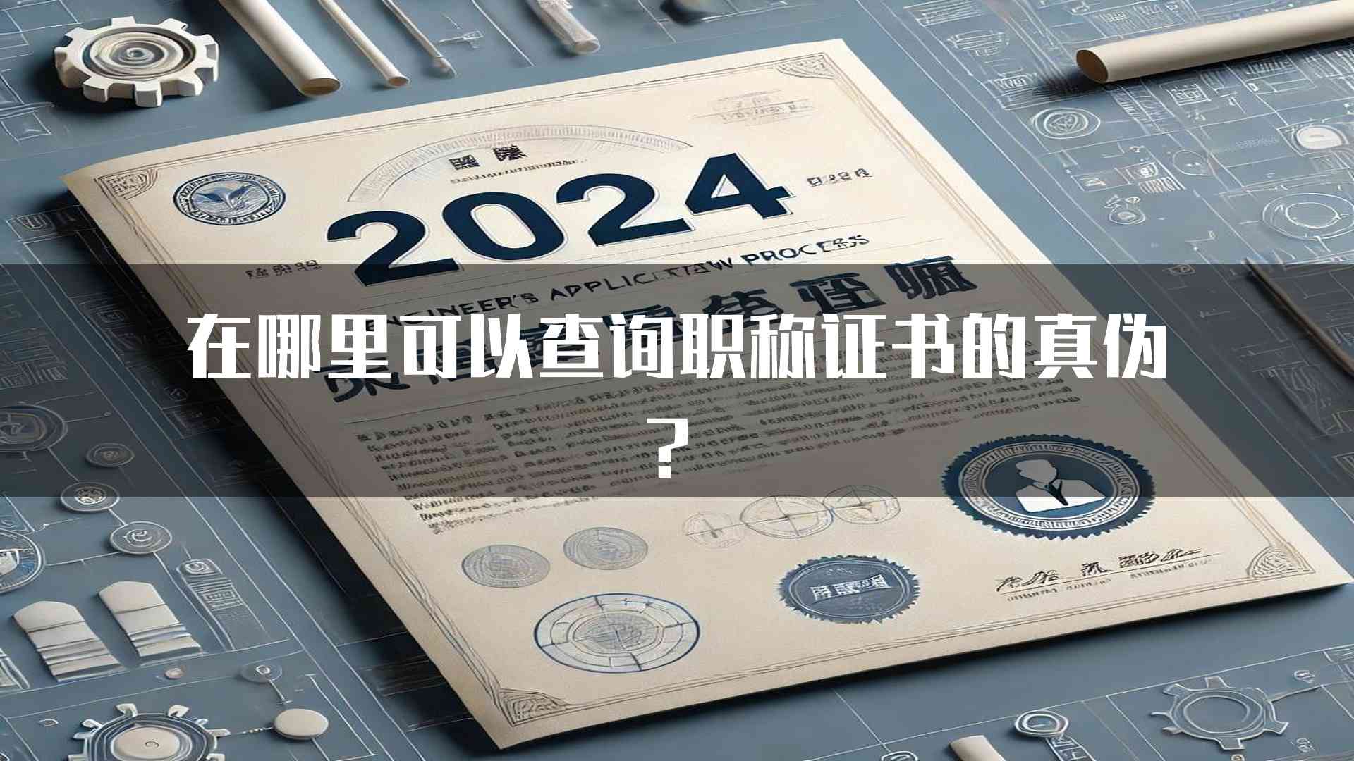 在哪里可以查询职称证书的真伪？