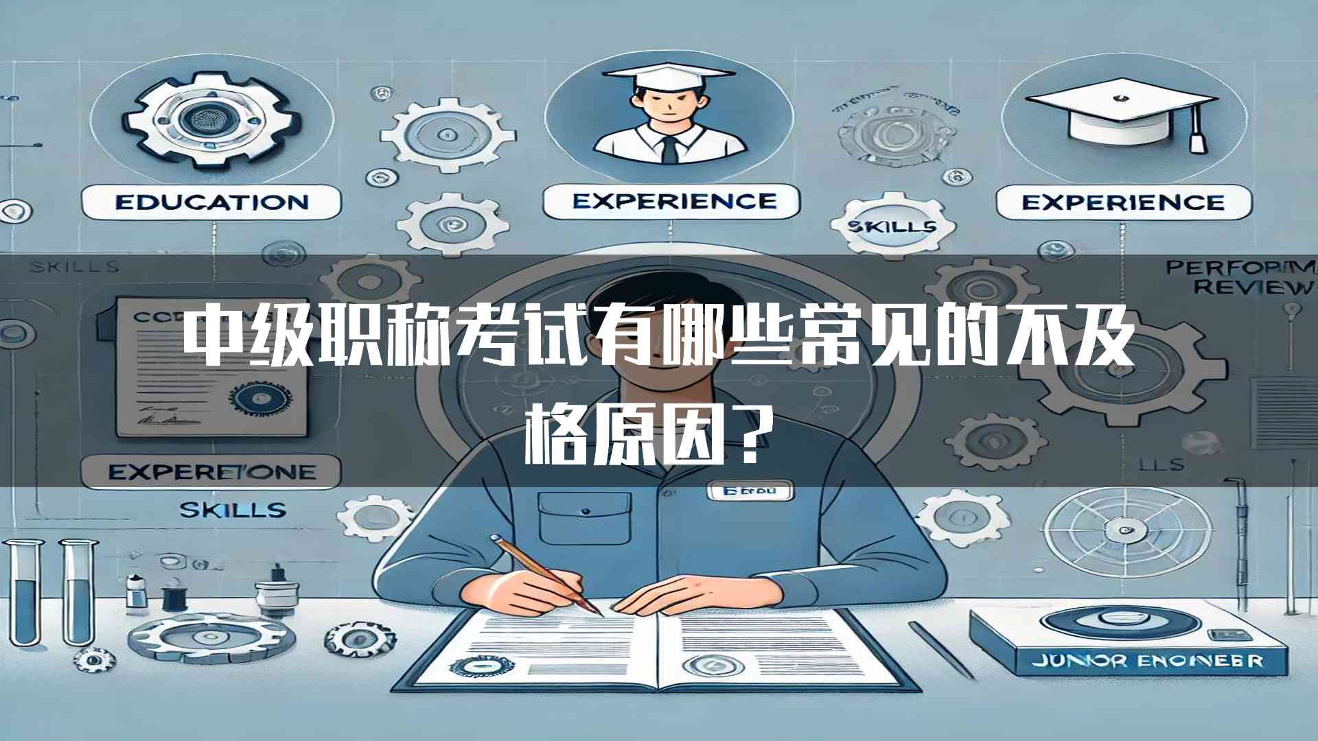 中级职称考试有哪些常见的不及格原因？