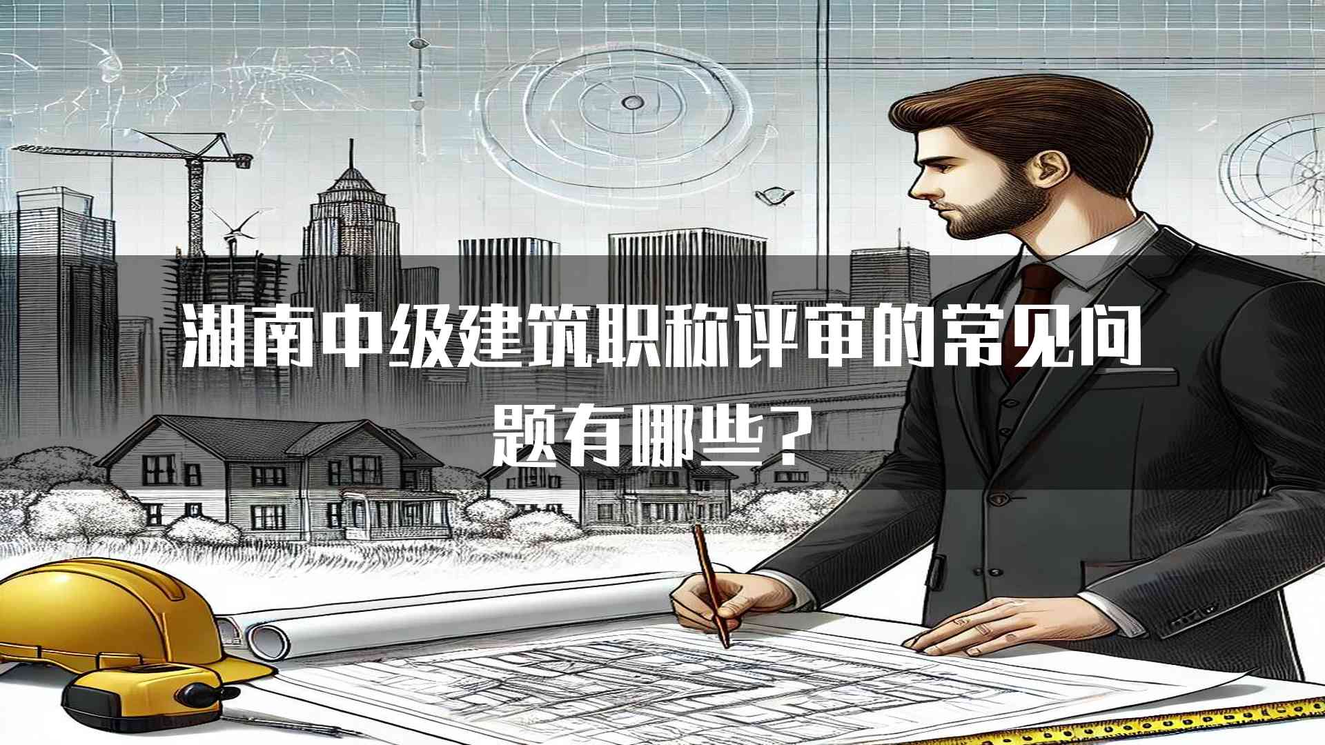 湖南中级建筑职称评审的常见问题有哪些？