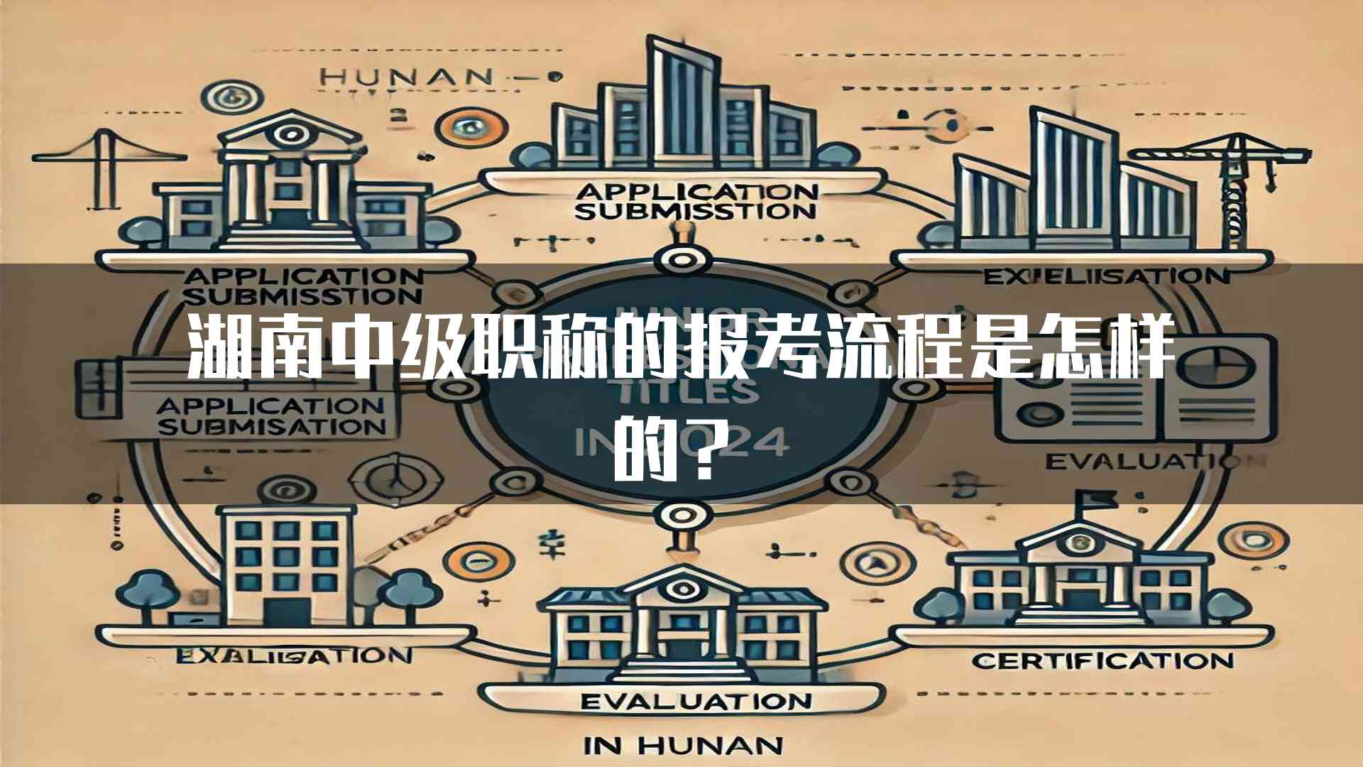 湖南中级职称的报考流程是怎样的？