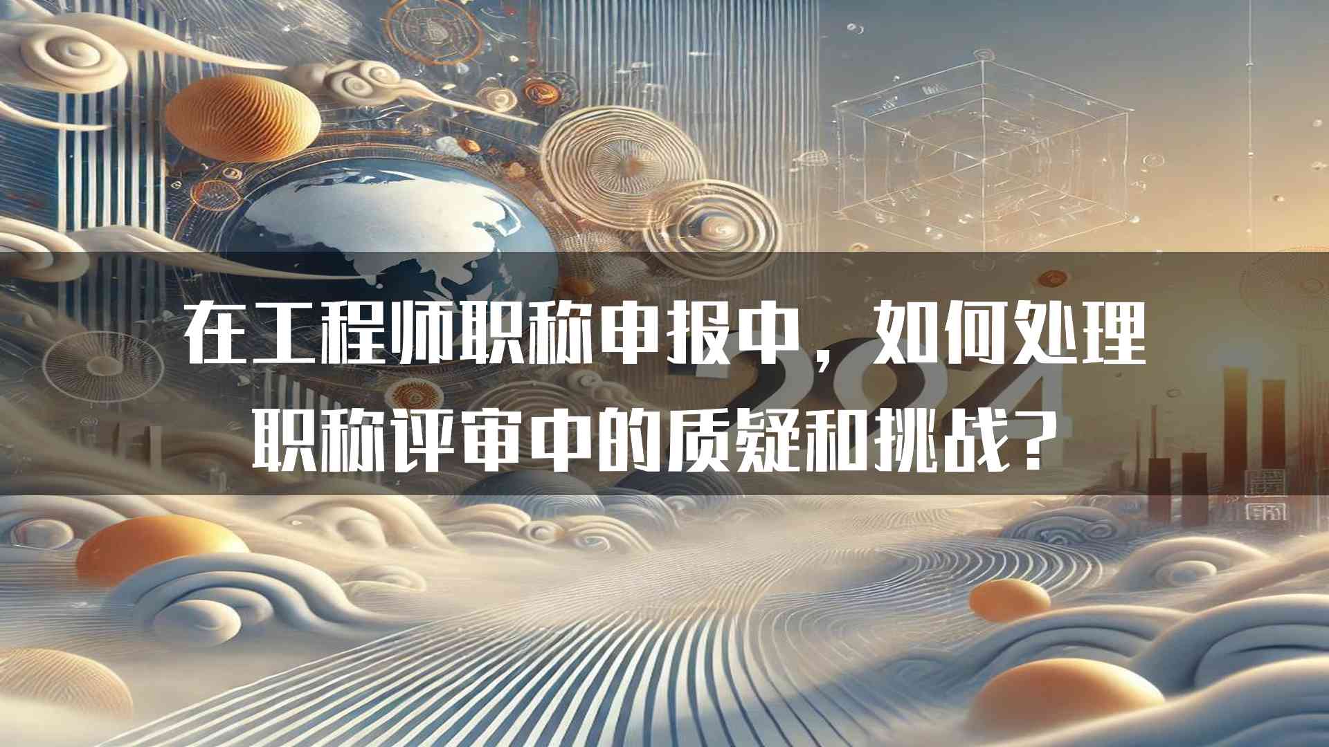 在工程师职称申报中，如何处理职称评审中的质疑和挑战？