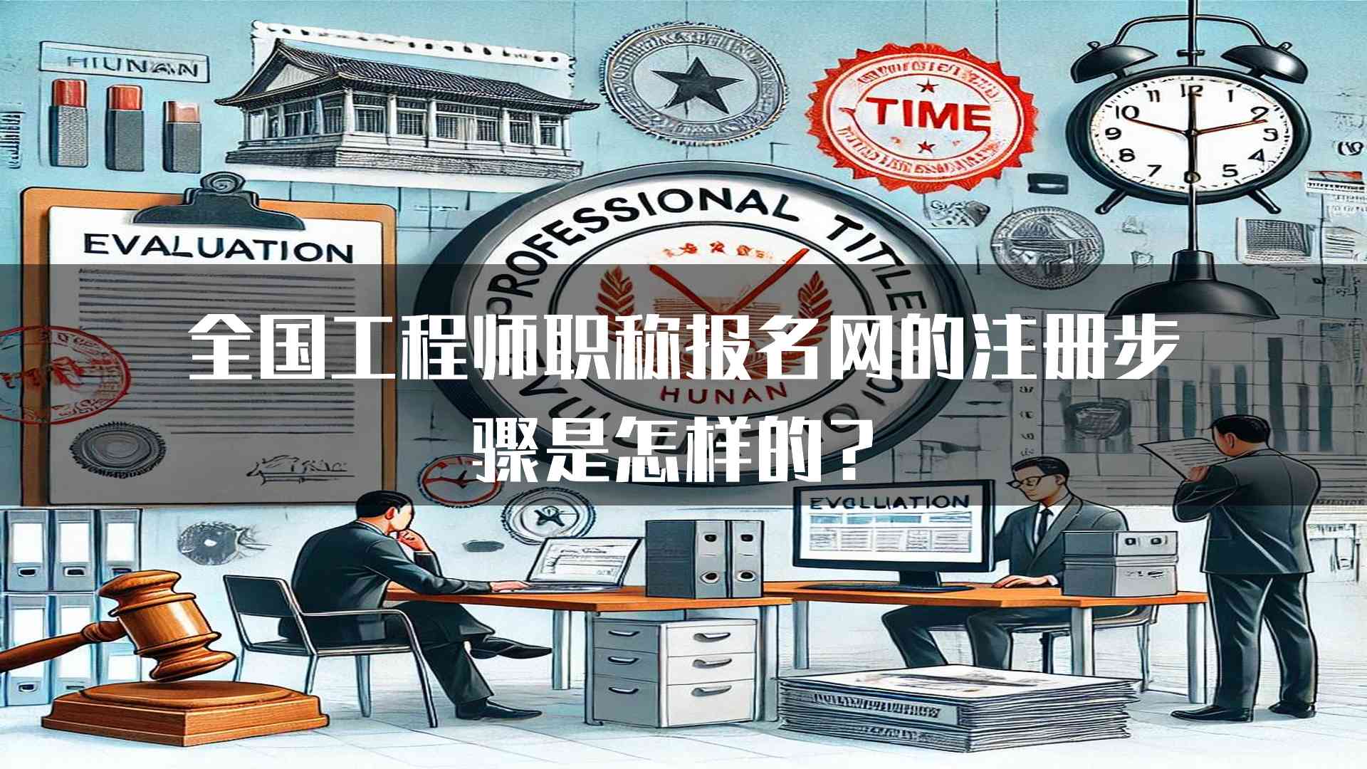 全国工程师职称报名网的注册步骤是怎样的？