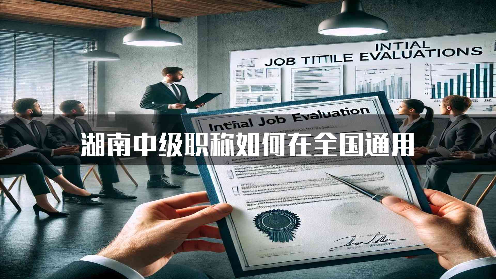 湖南中级职称如何在全国通用