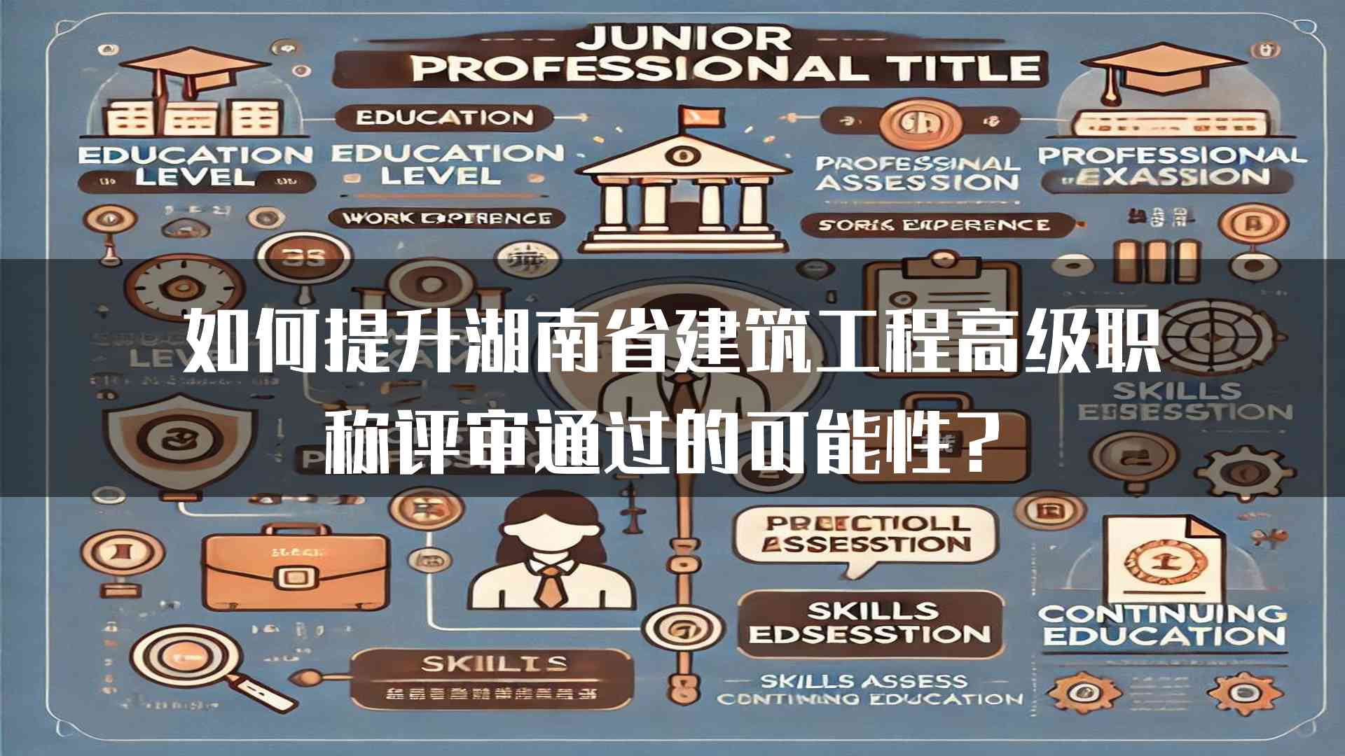 如何提升湖南省建筑工程高级职称评审通过的可能性？