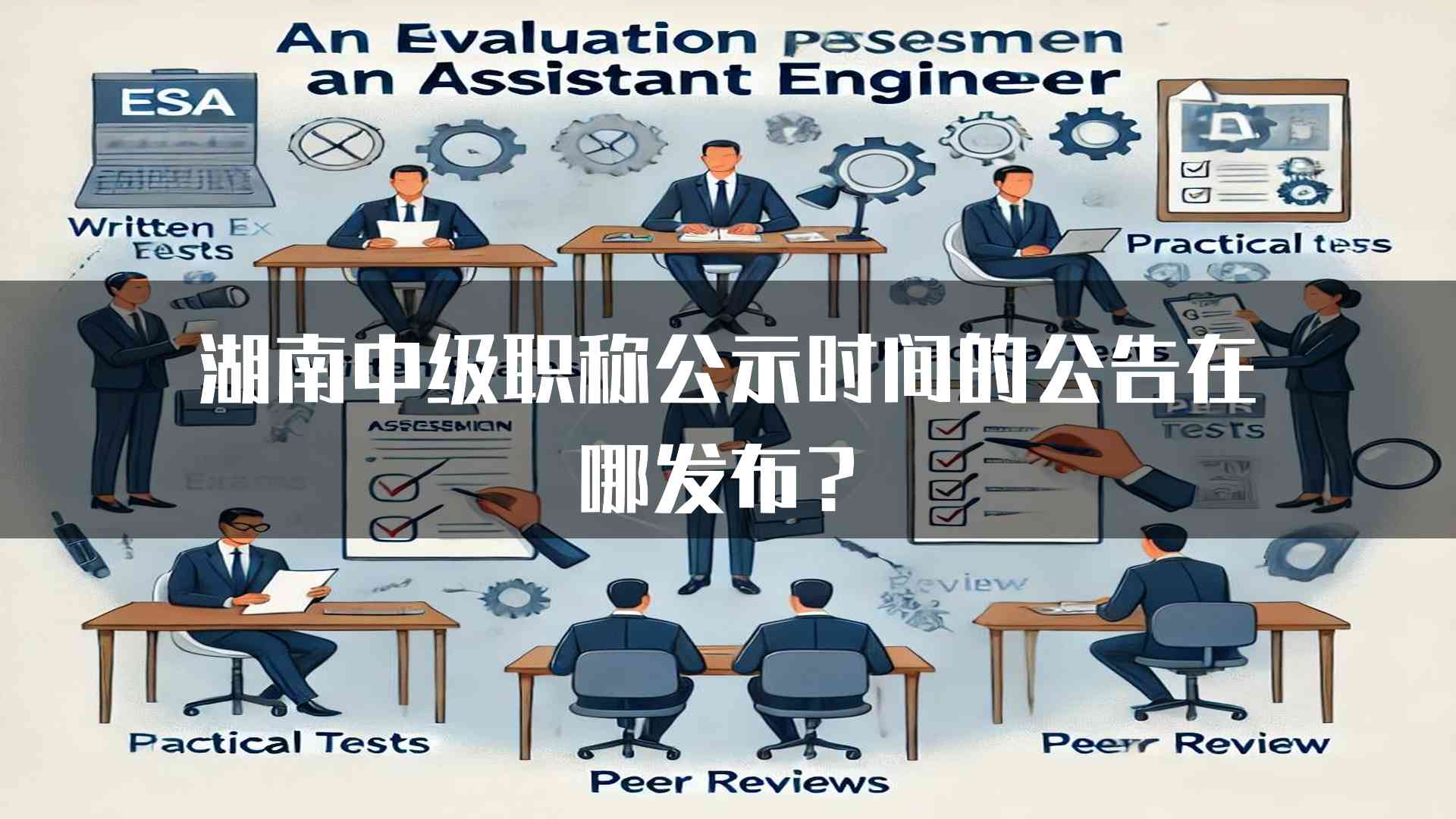 湖南中级职称公示时间的公告在哪发布？