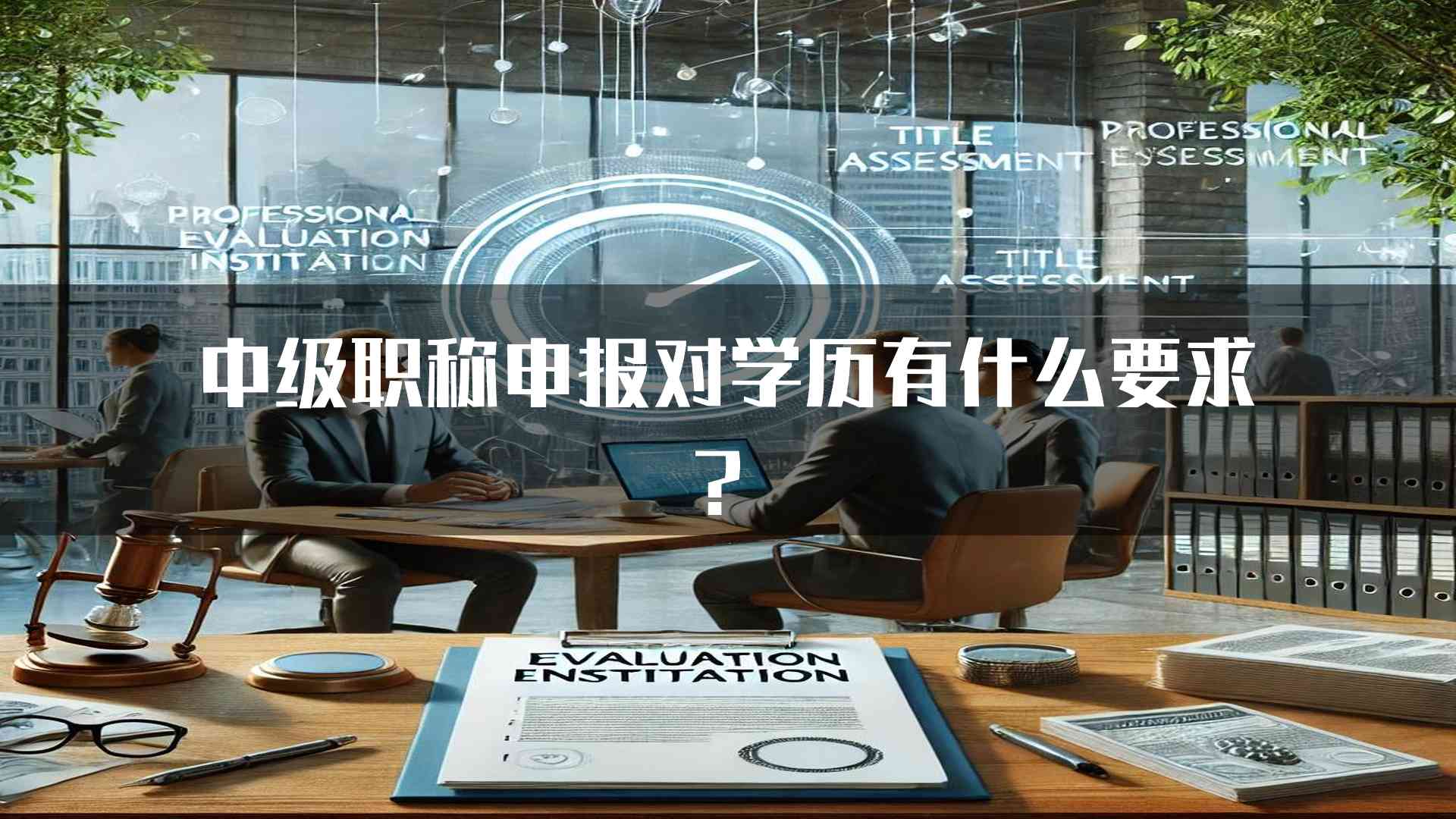 中级职称申报对学历有什么要求？