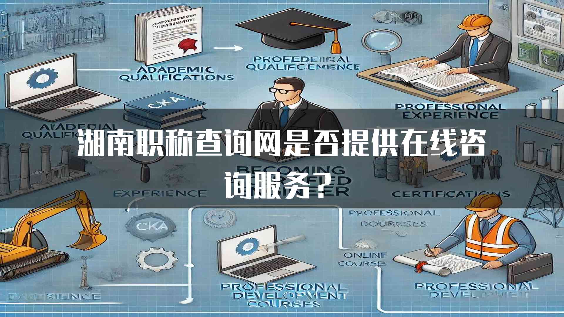 湖南职称查询网是否提供在线咨询服务？