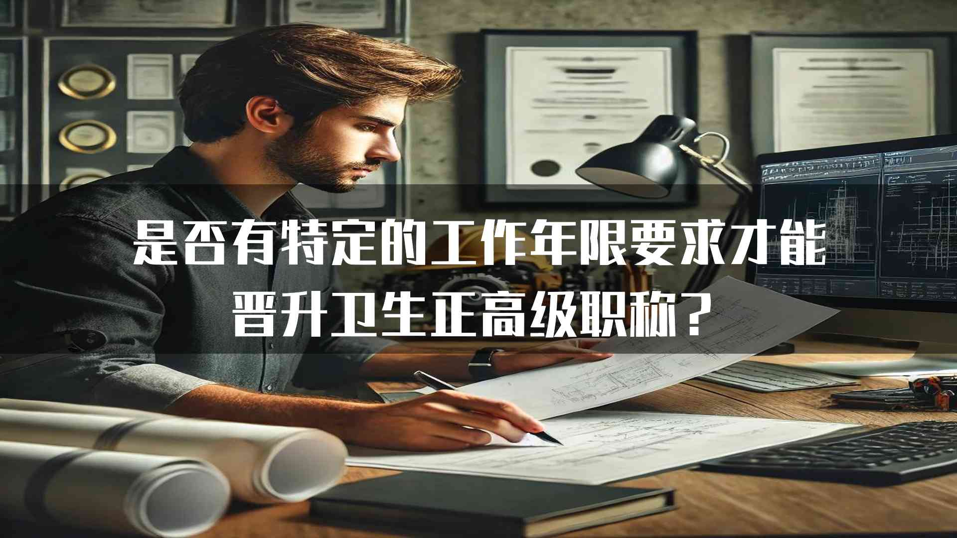 是否有特定的工作年限要求才能晋升卫生正高级职称？