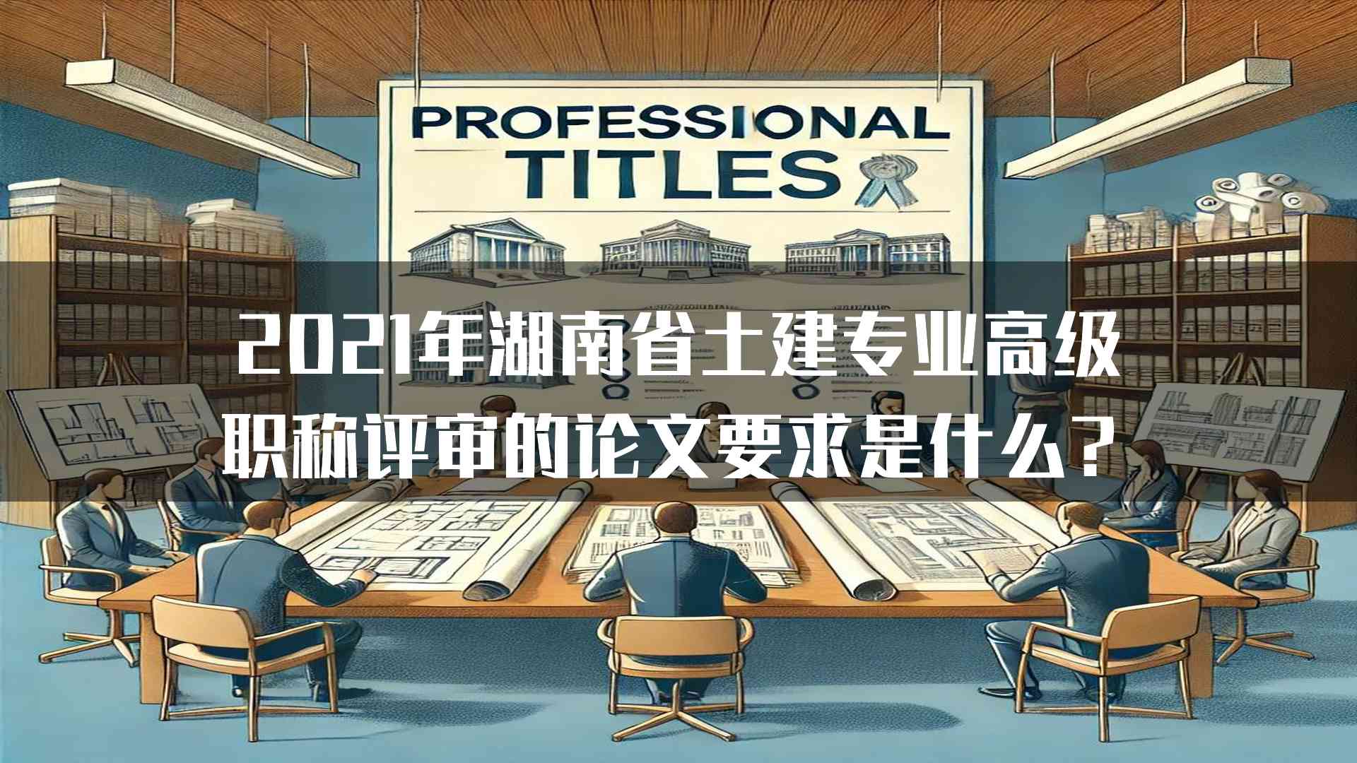 2021年湖南省土建专业高级职称评审的论文要求是什么？