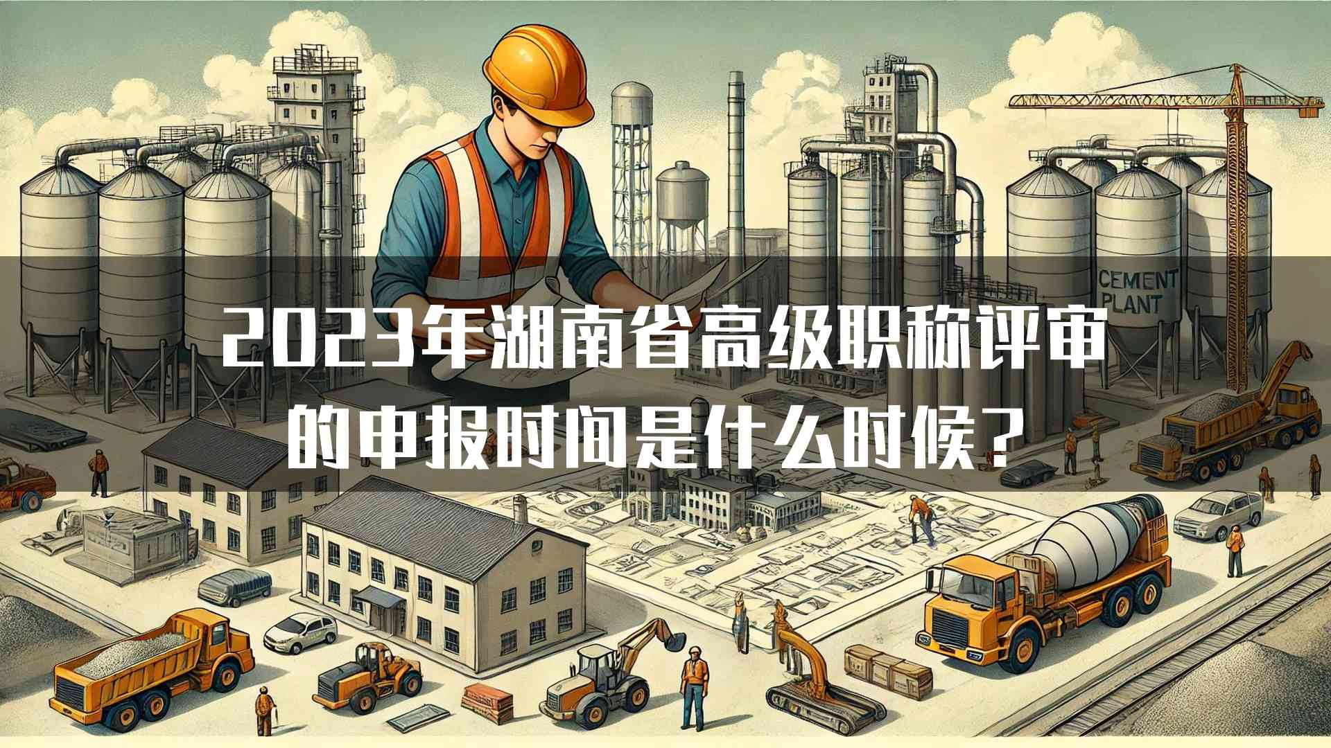 2023年湖南省高级职称评审的申报时间是什么时候？