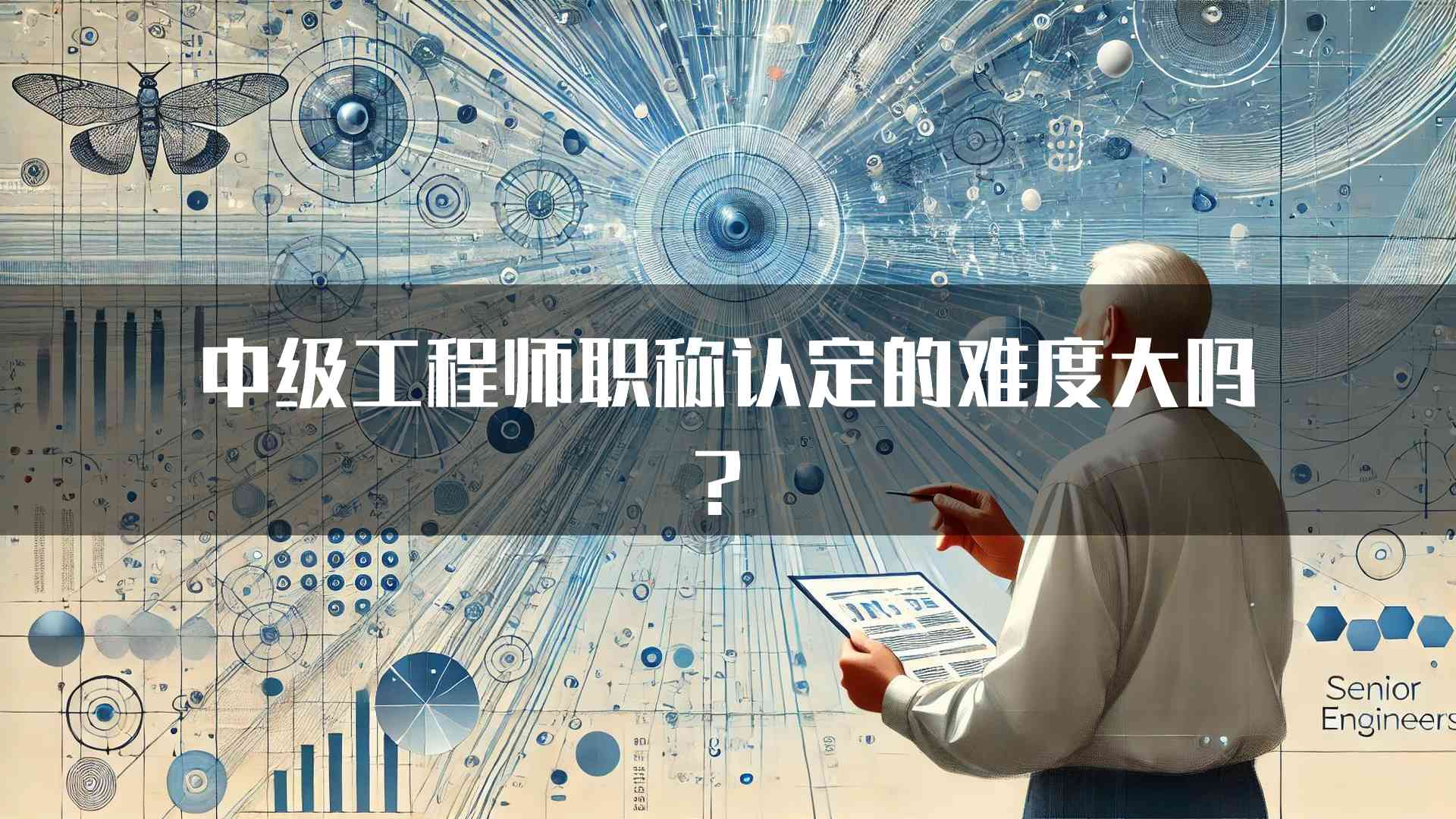 中级工程师职称认定的难度大吗？