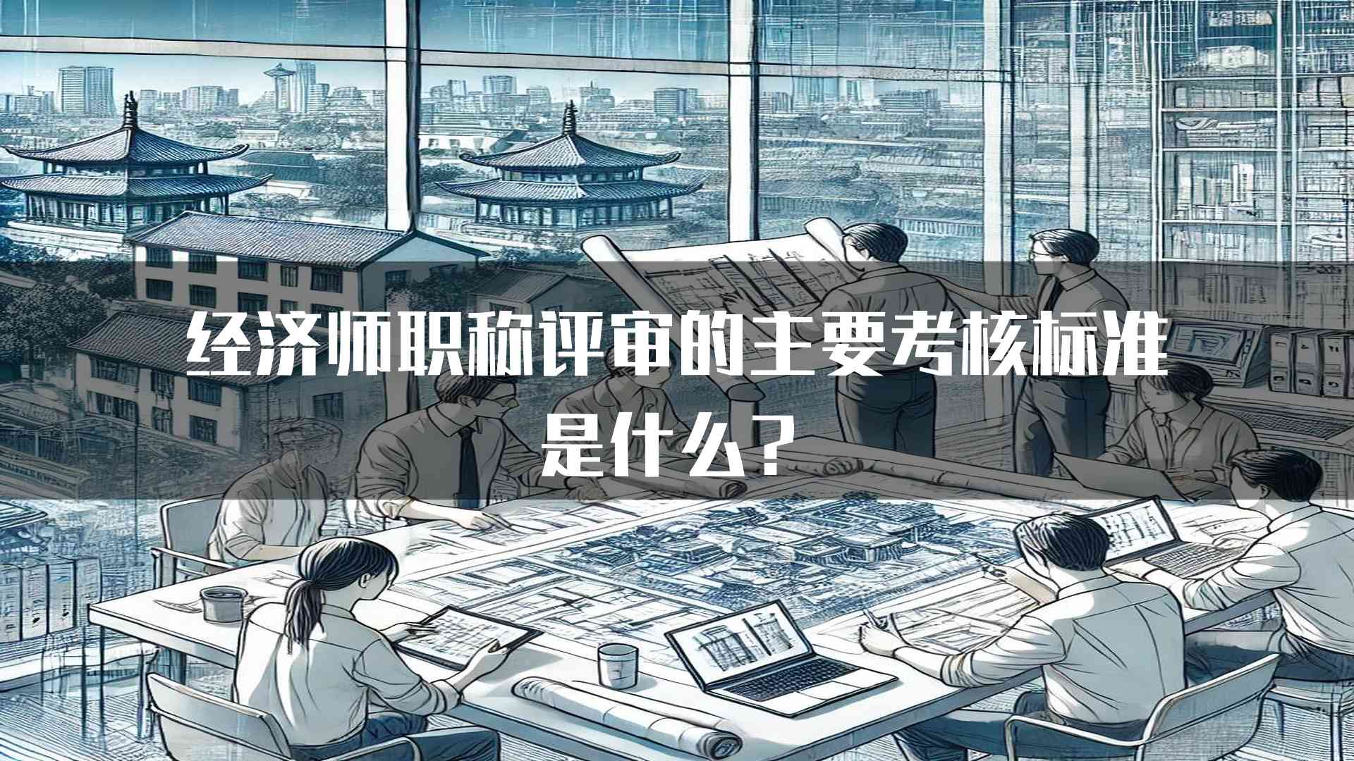 经济师职称评审的主要考核标准是什么？