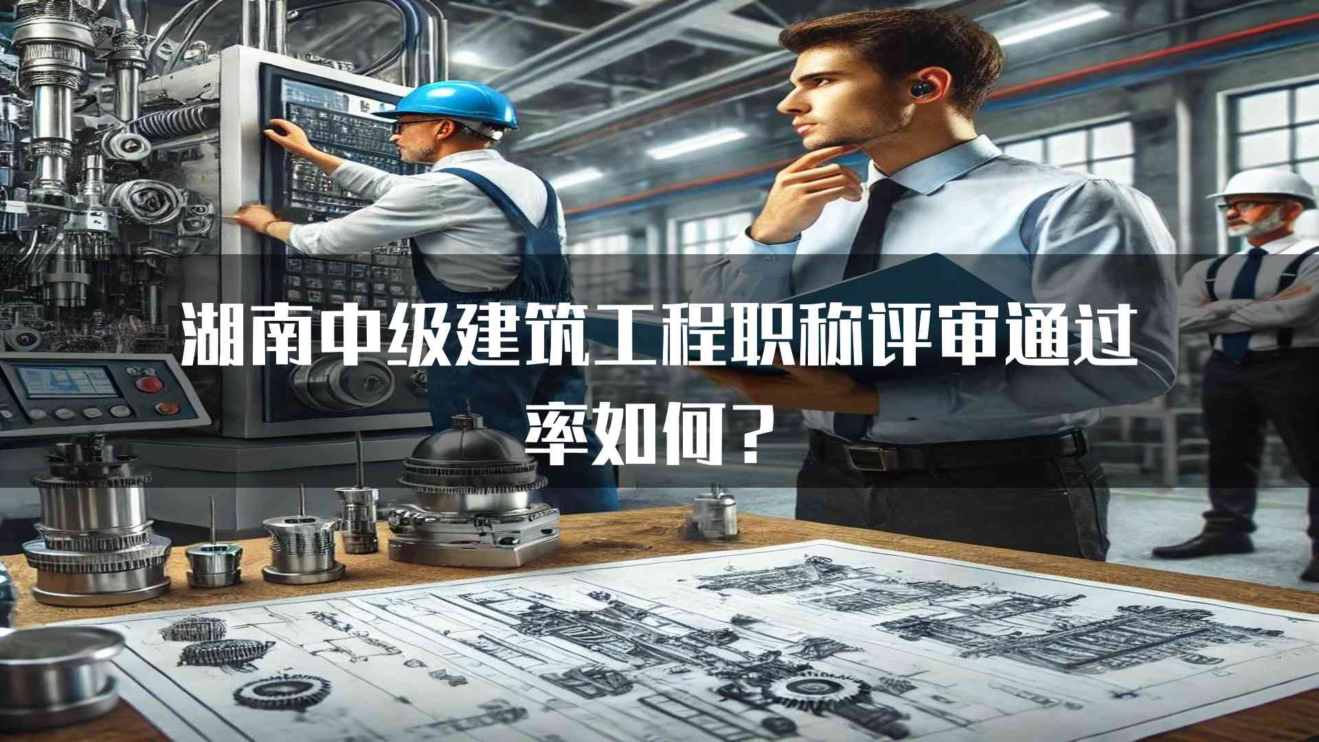 湖南中级建筑工程职称评审通过率如何？