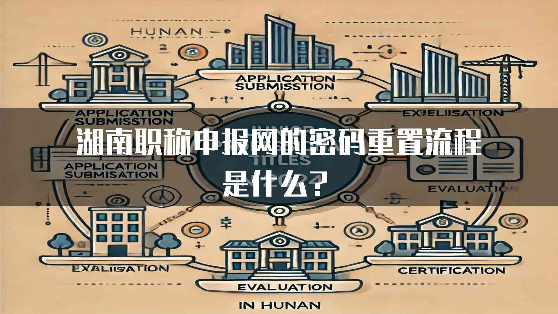 湖南职称申报网的密码重置流程是什么？