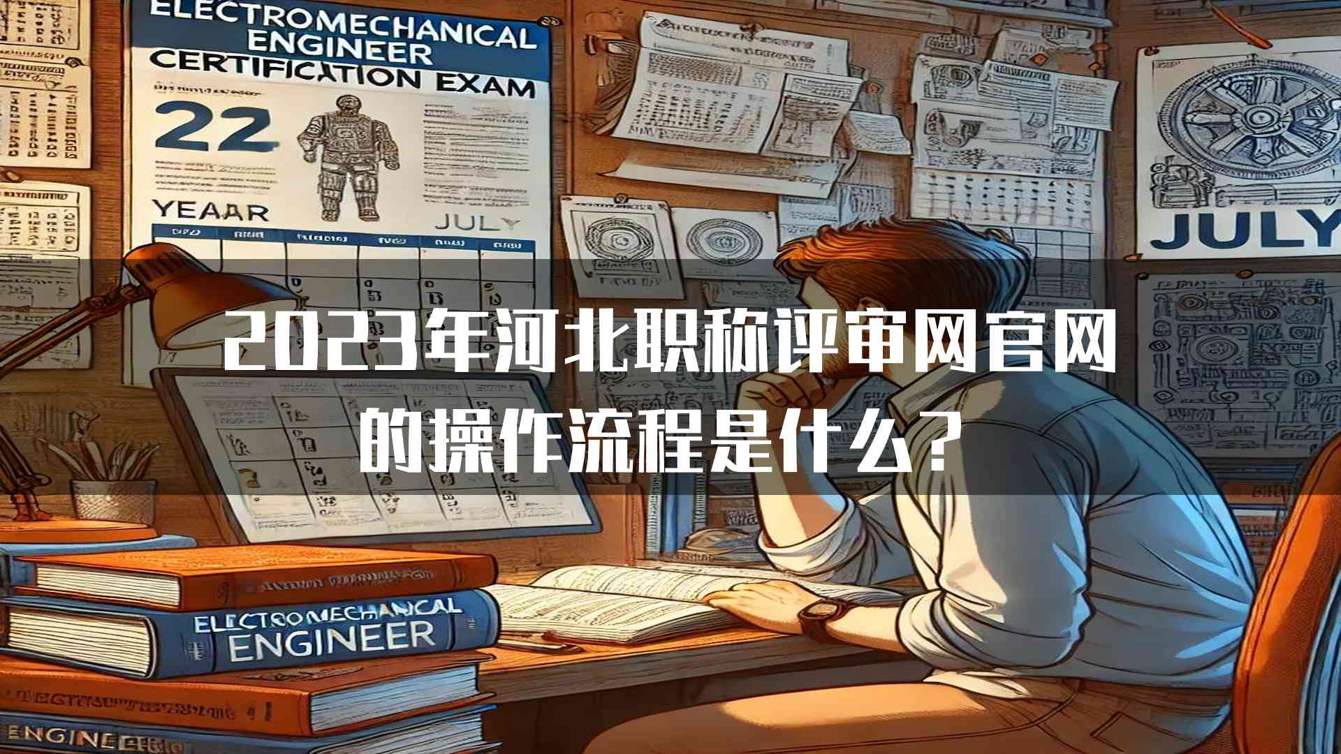 2023年河北职称评审网官网的操作流程是什么？