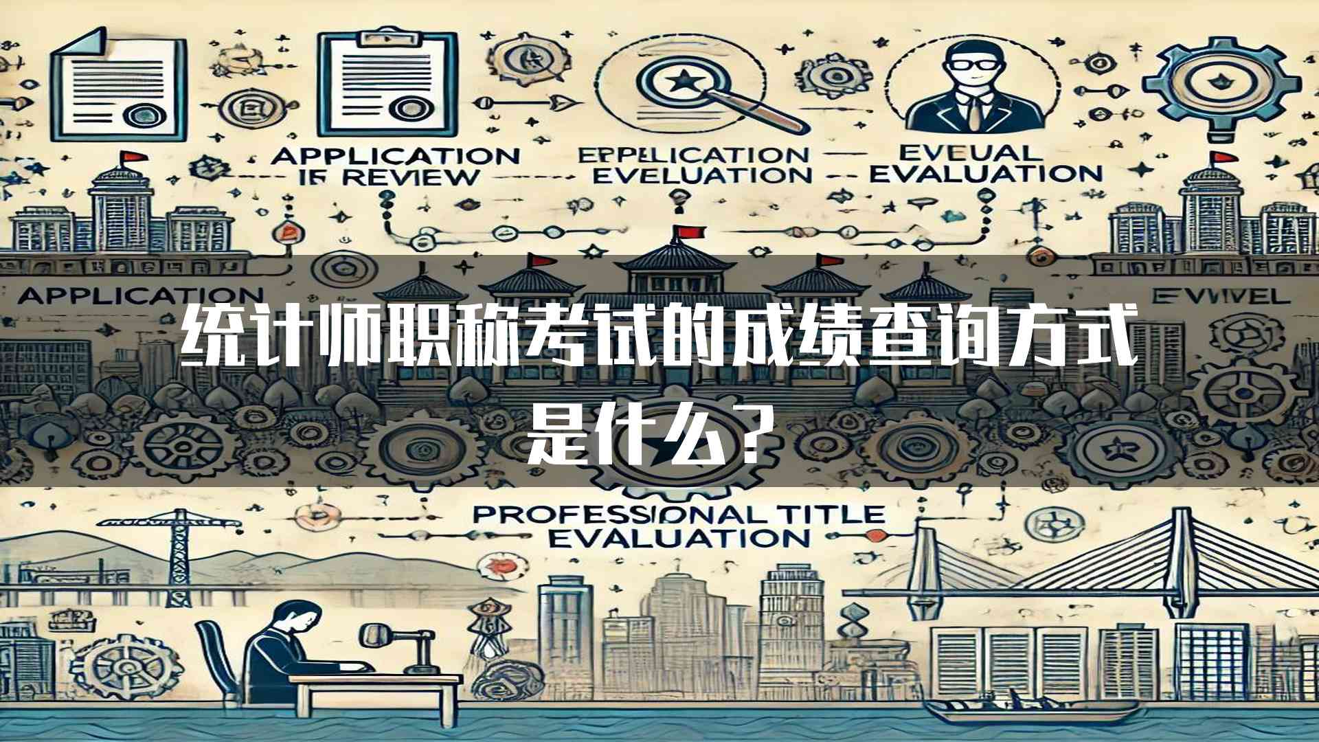 统计师职称考试的成绩查询方式是什么？