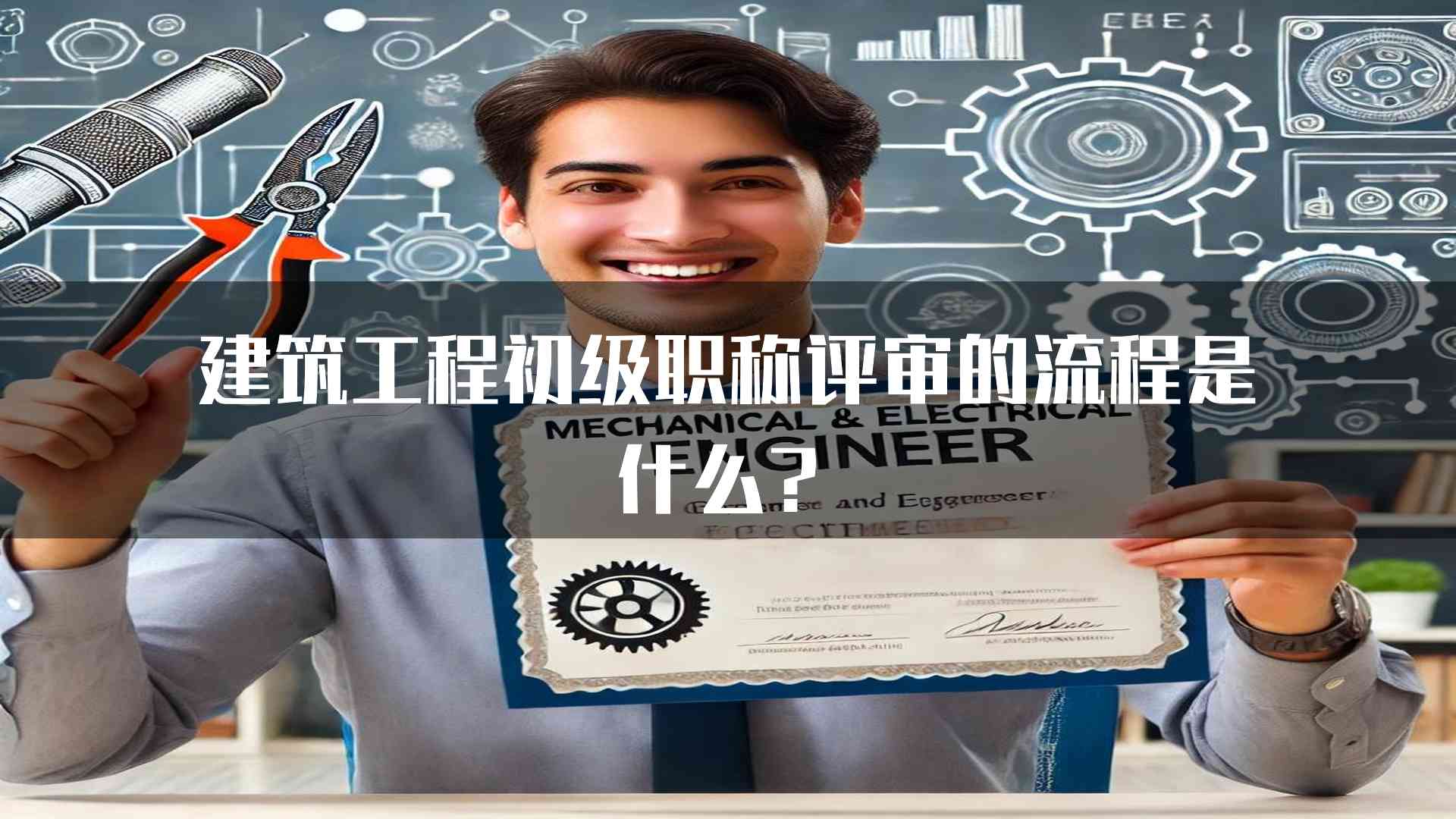 建筑工程初级职称评审的流程是什么？