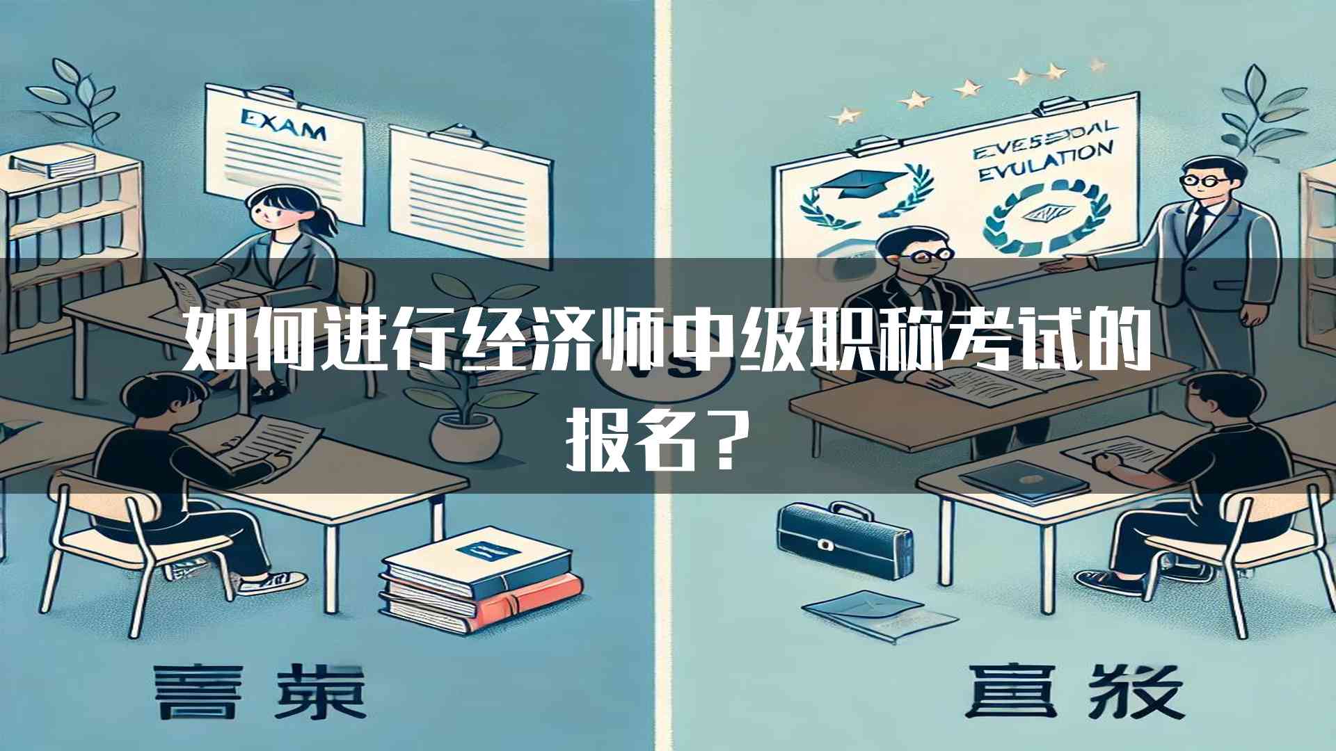 如何进行经济师中级职称考试的报名？