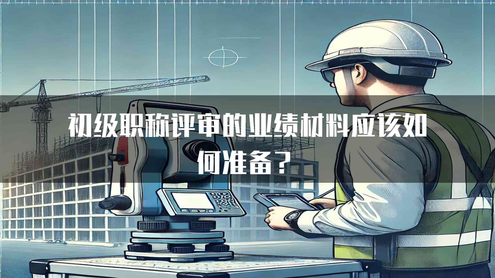 初级职称评审的业绩材料应该如何准备？