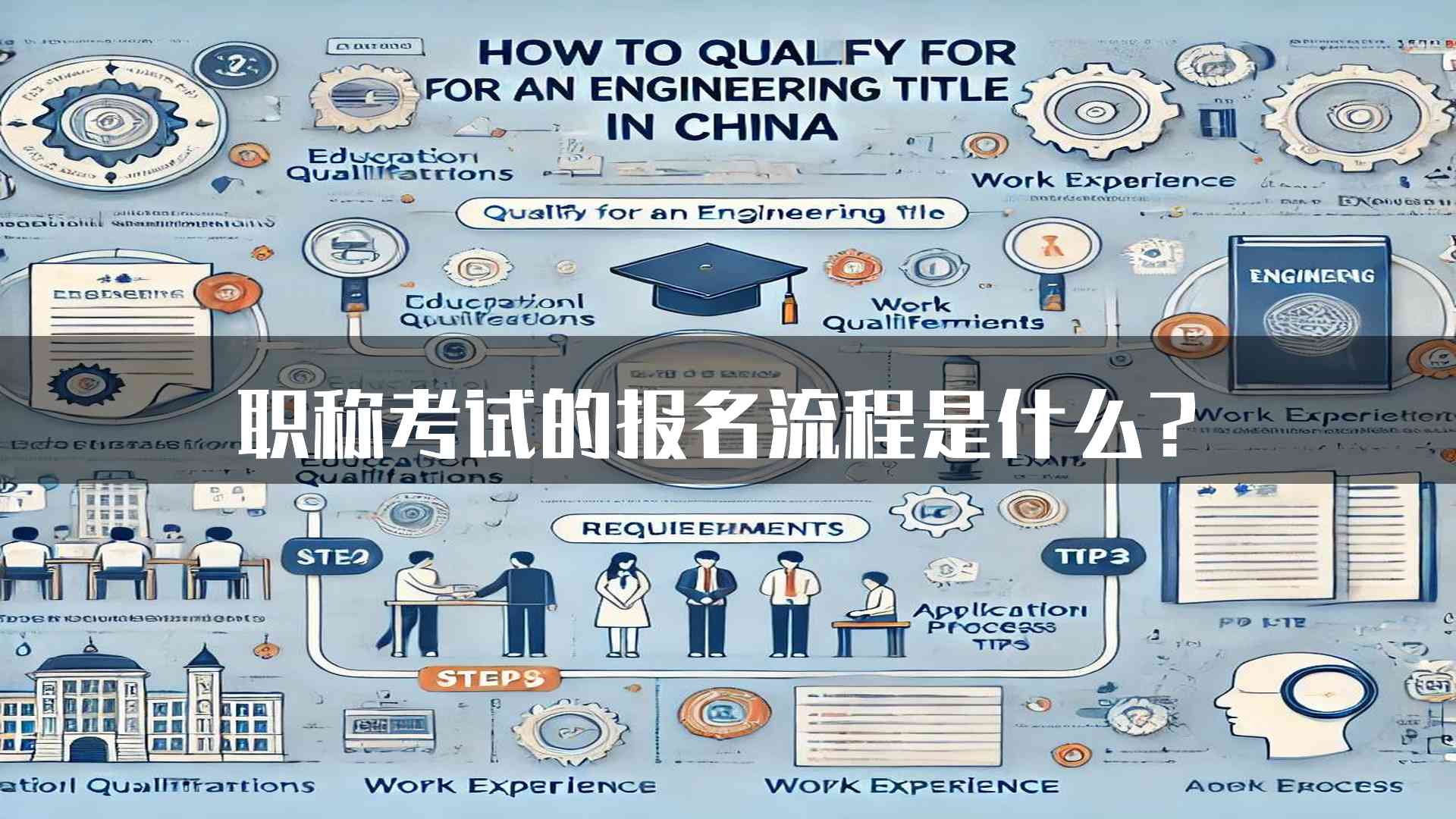 职称考试的报名流程是什么？