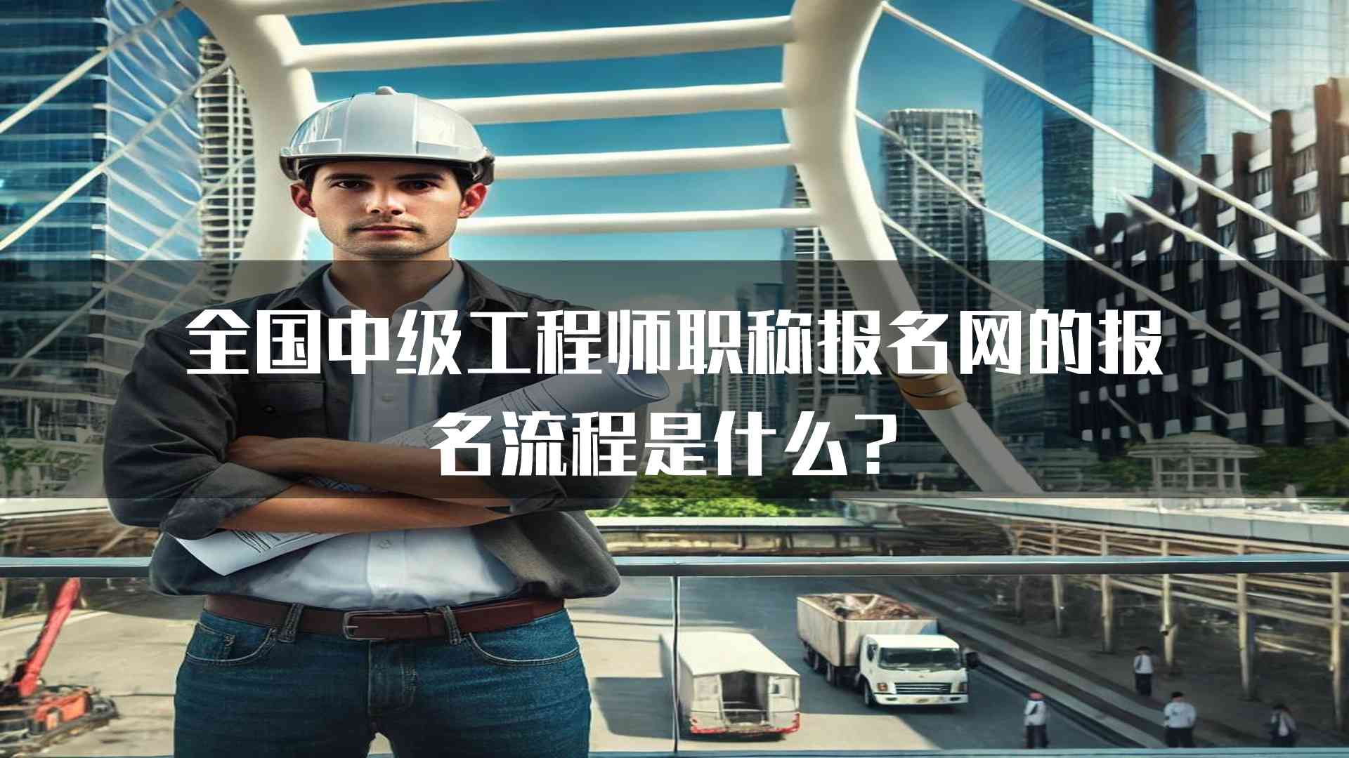 全国中级工程师职称报名网的报名流程是什么？