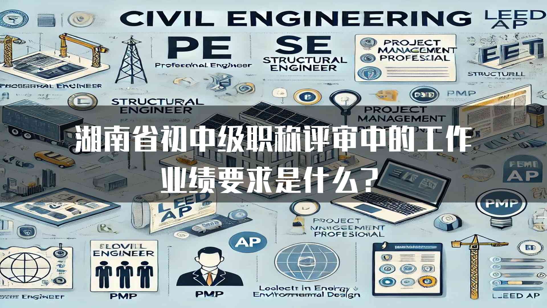 湖南省初中级职称评审中的工作业绩要求是什么？