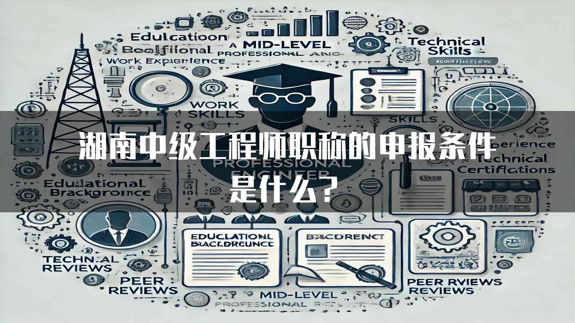 湖南中级工程师职称的申报条件是什么？