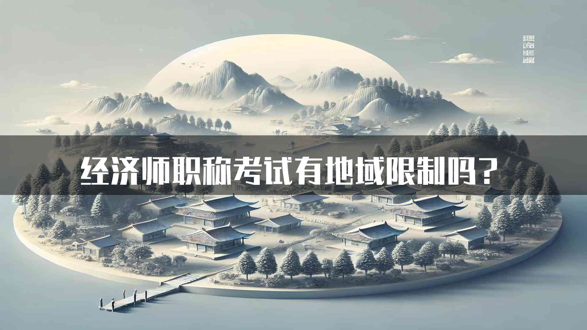 经济师职称考试有地域限制吗？