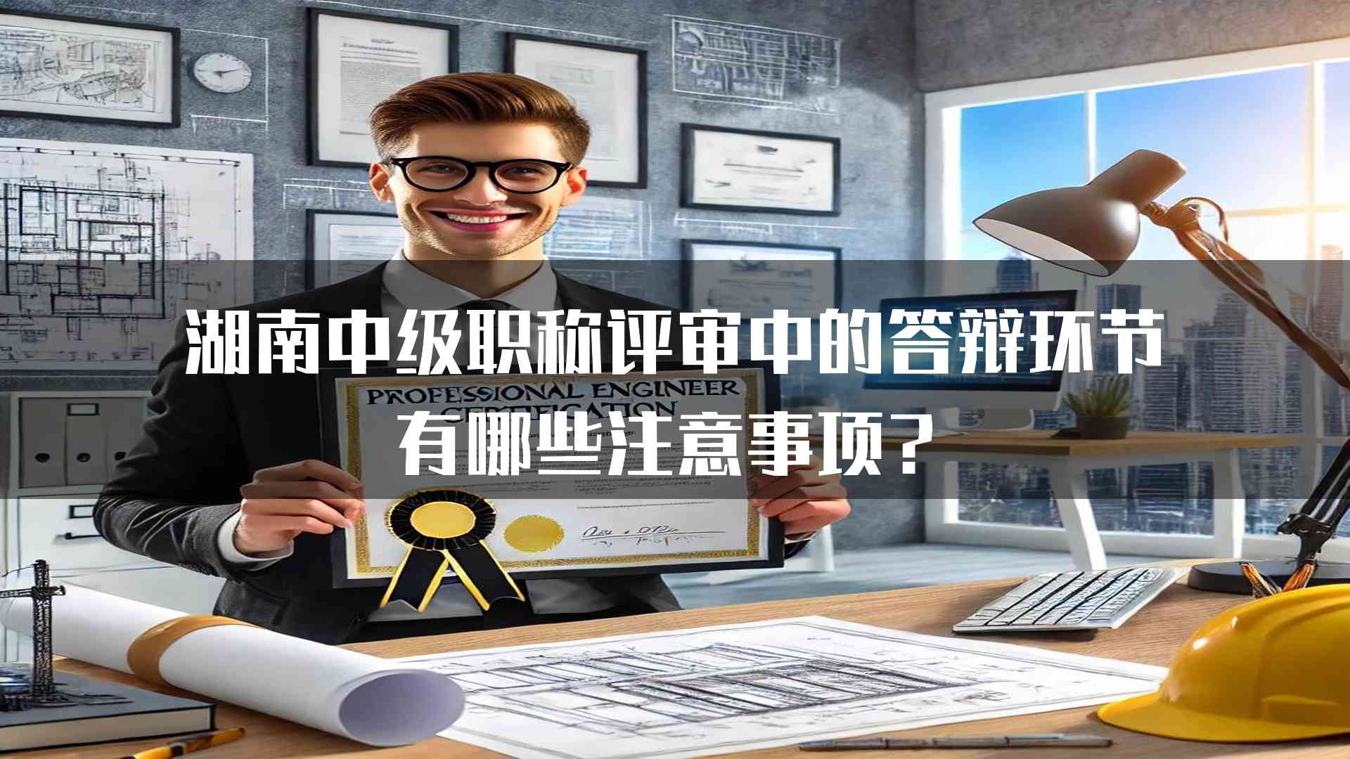 湖南中级职称评审中的答辩环节有哪些注意事项？