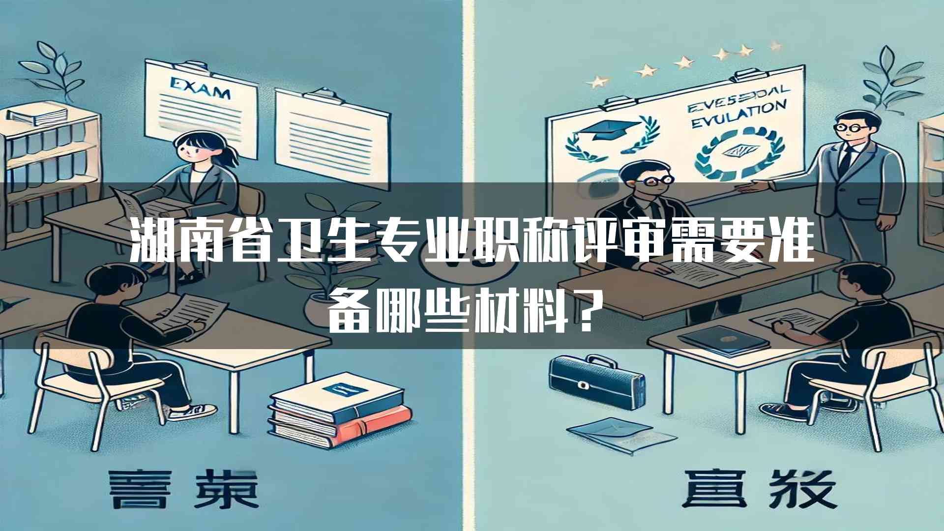 湖南省卫生专业职称评审需要准备哪些材料？