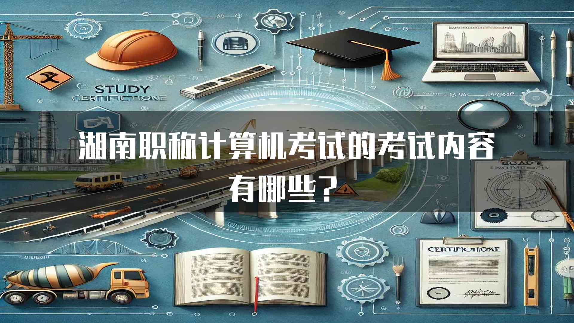 湖南职称计算机考试的考试内容有哪些？