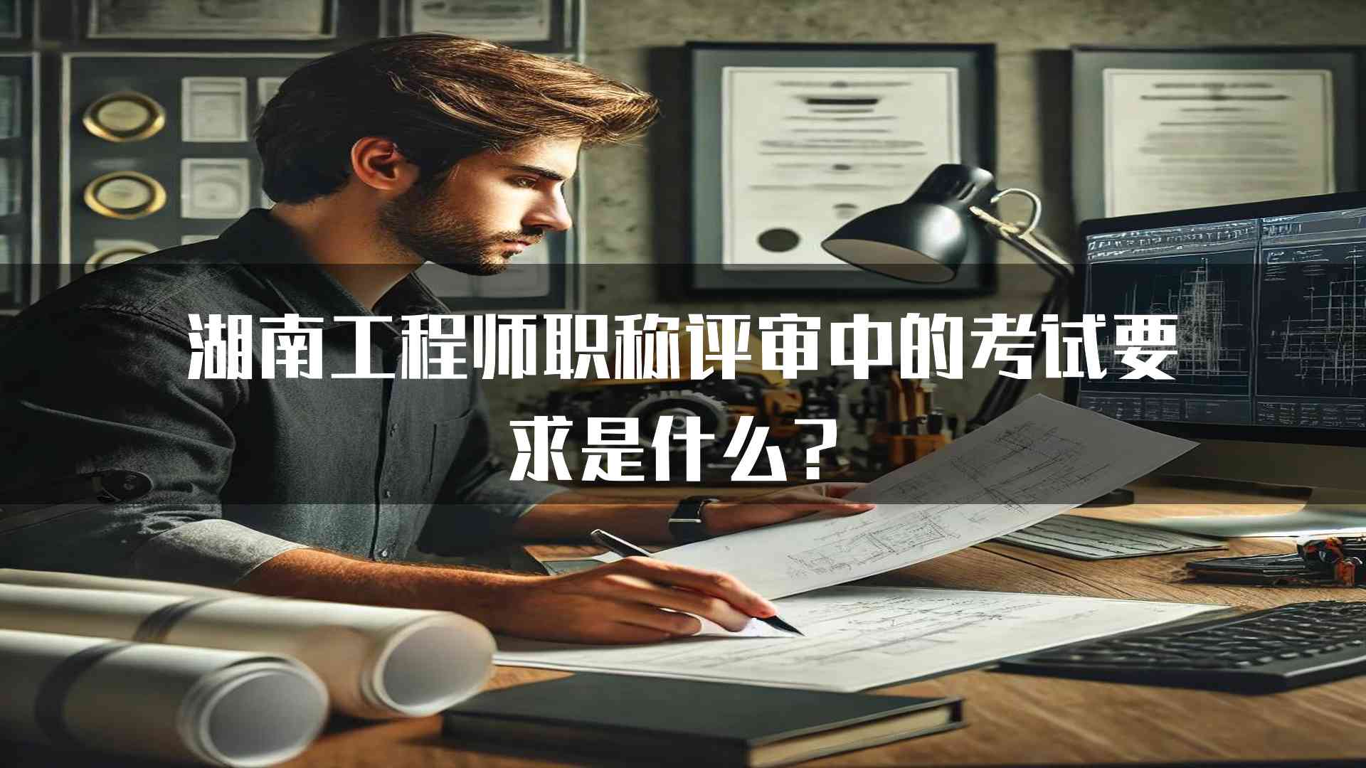 湖南工程师职称评审中的考试要求是什么？