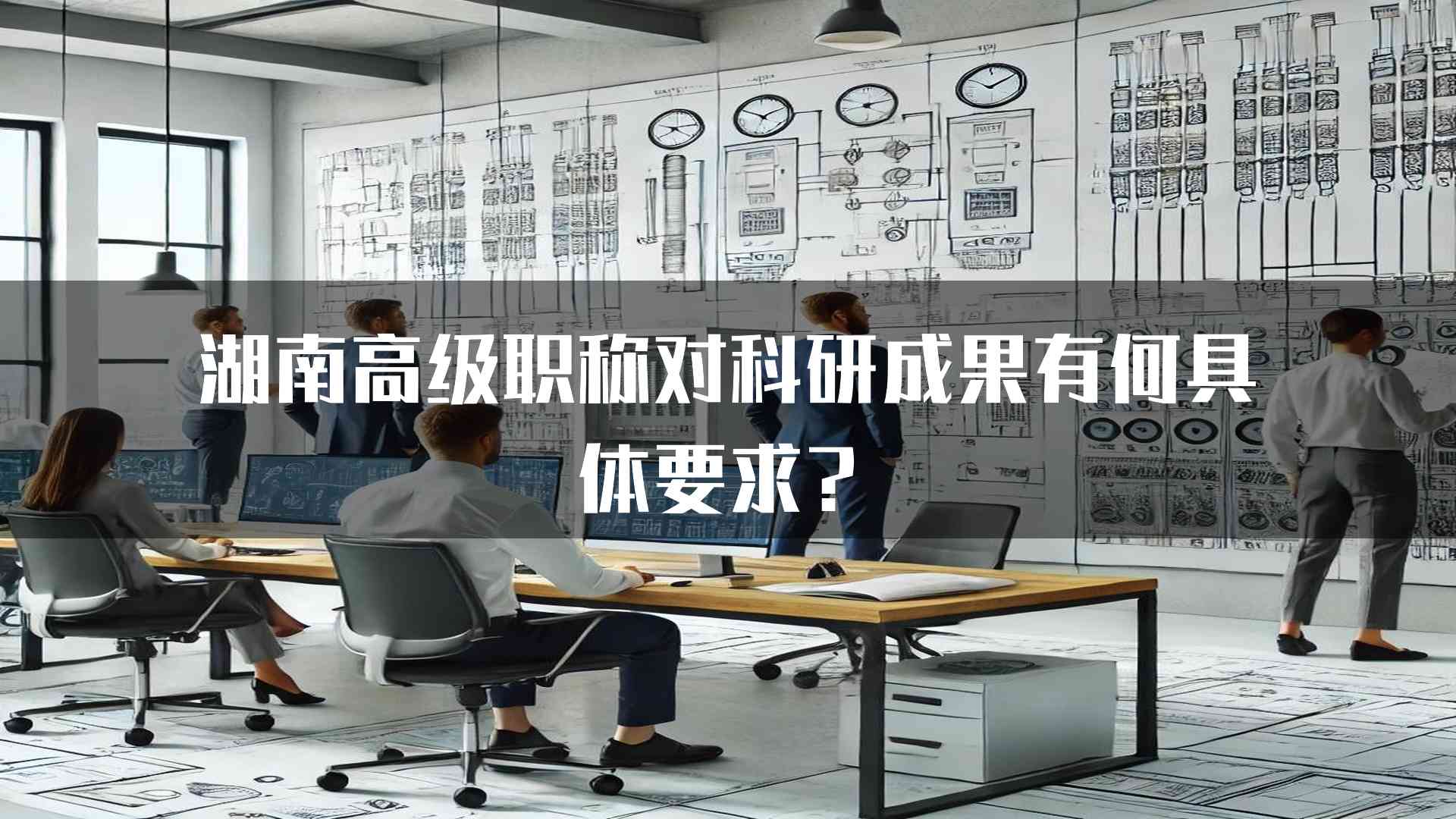 湖南高级职称对科研成果有何具体要求？