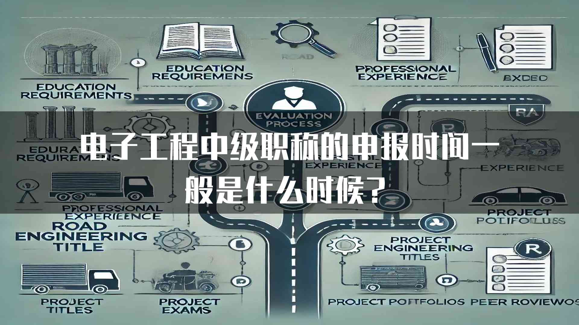 电子工程中级职称的申报时间一般是什么时候？