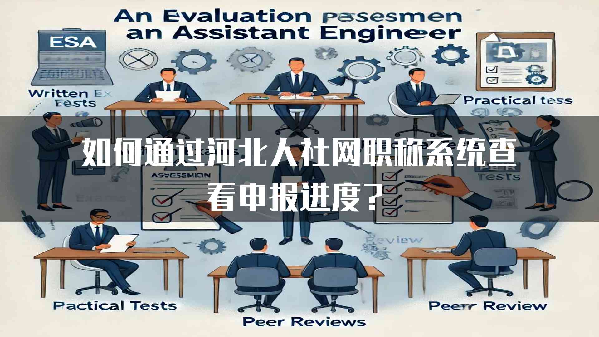 如何通过河北人社网职称系统查看申报进度？