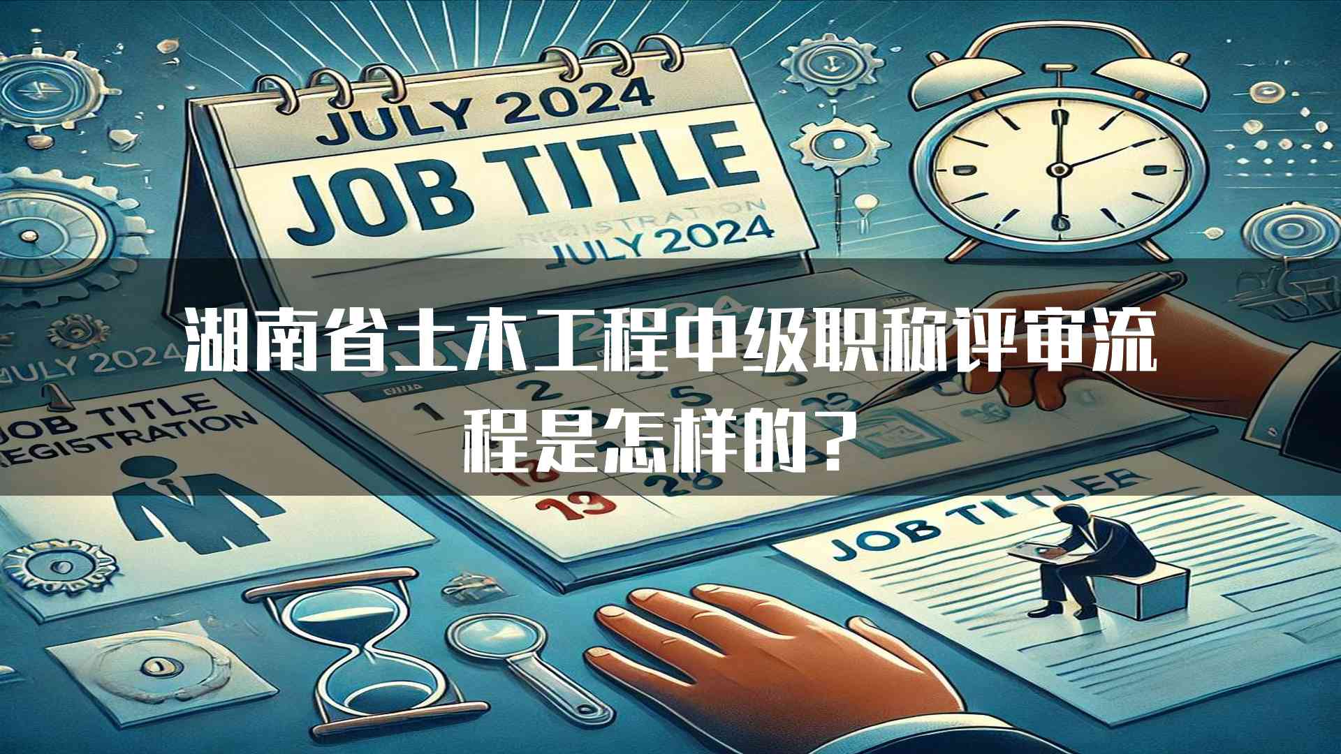 湖南省土木工程中级职称评审流程是怎样的？