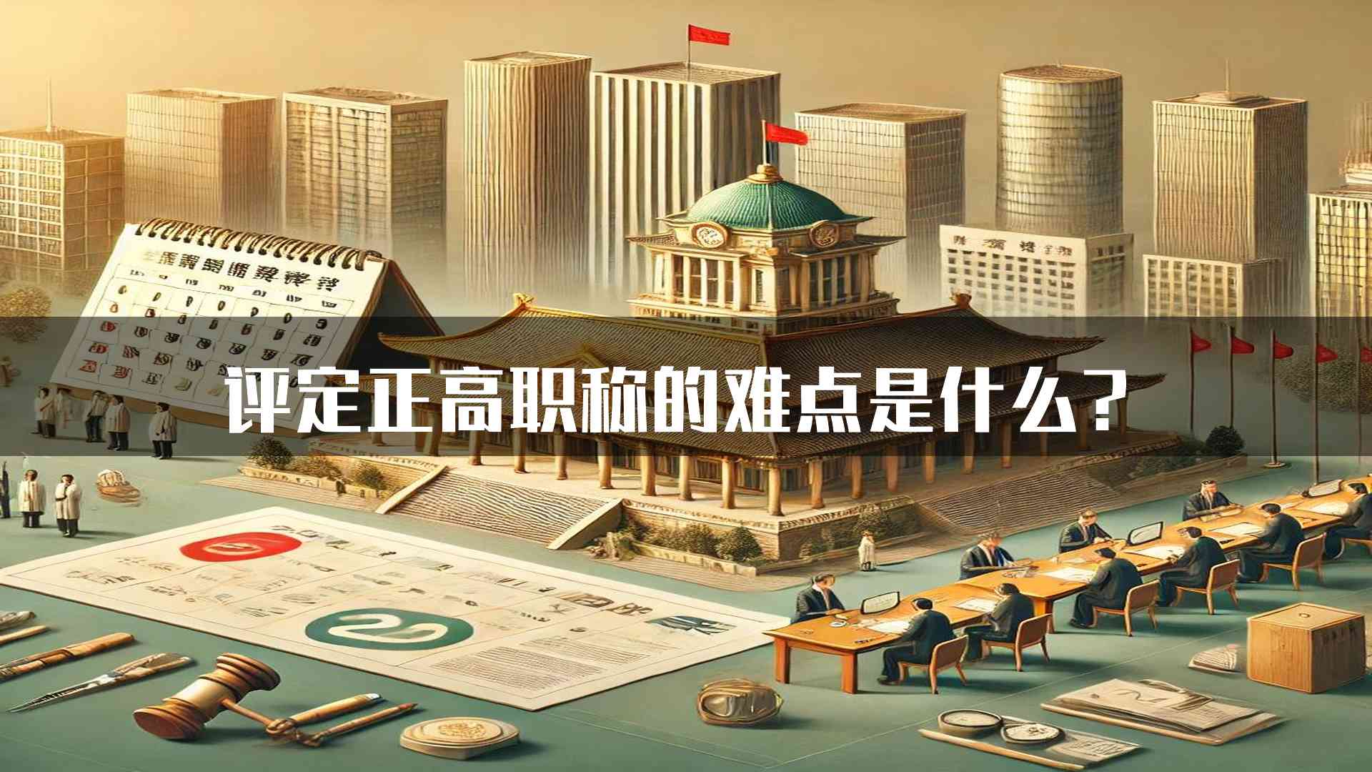 评定正高职称的难点是什么？