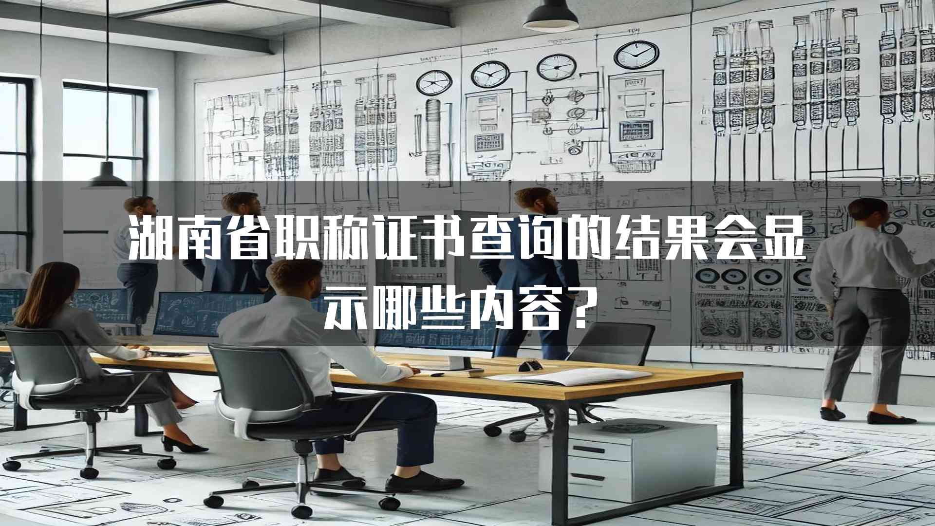 湖南省职称证书查询的结果会显示哪些内容？