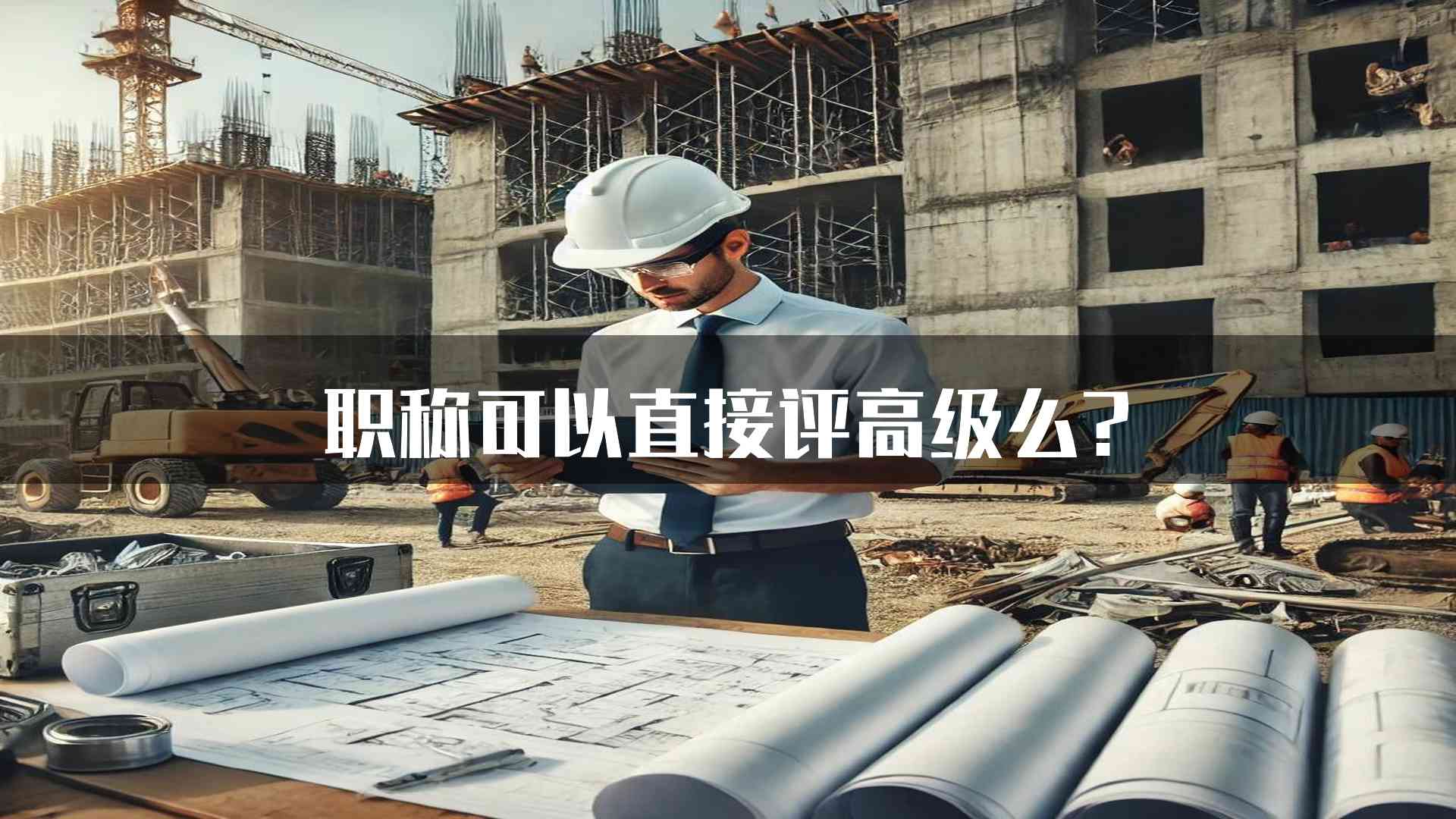 职称可以直接评高级么?