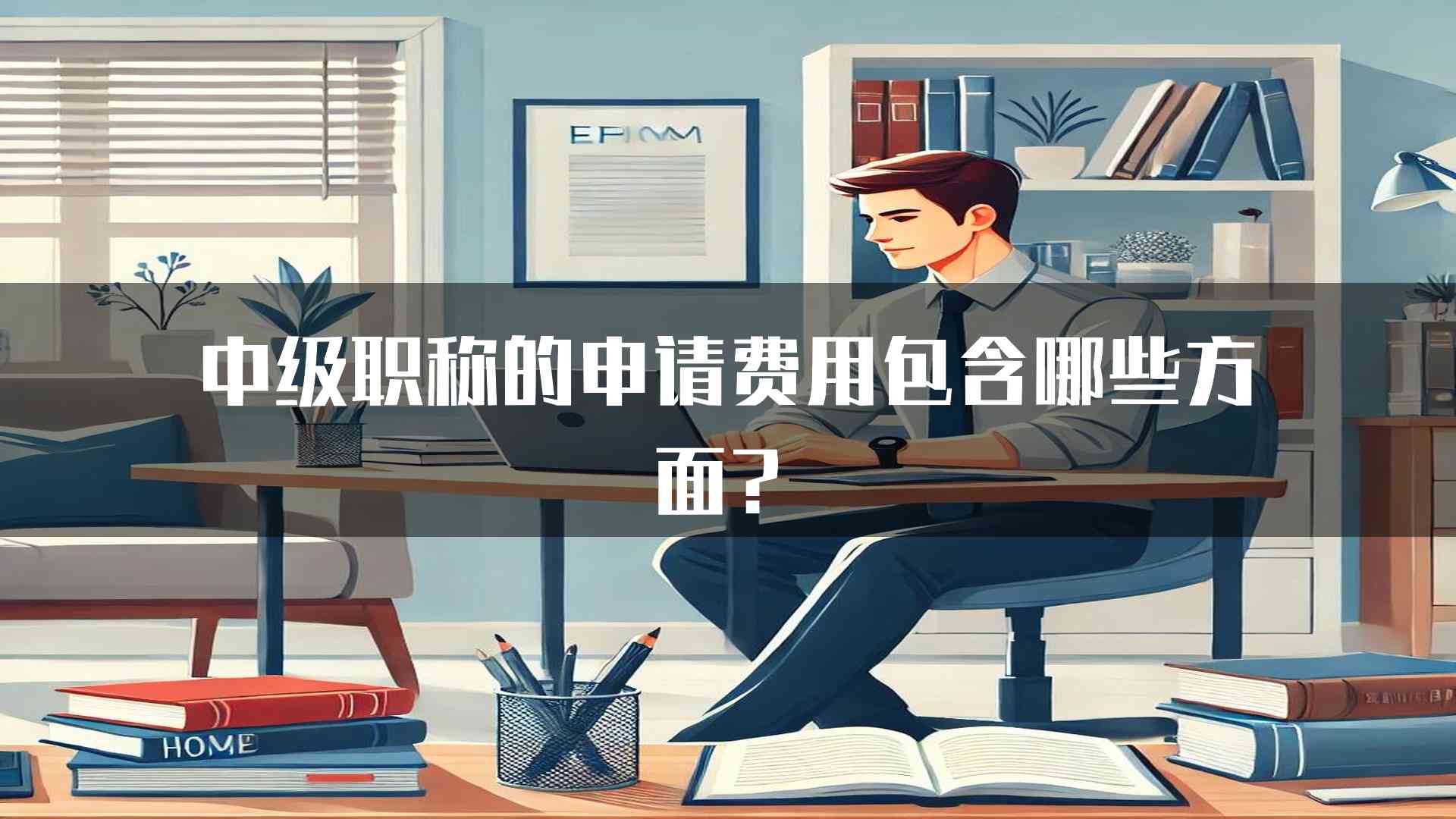 中级职称的申请费用包含哪些方面？