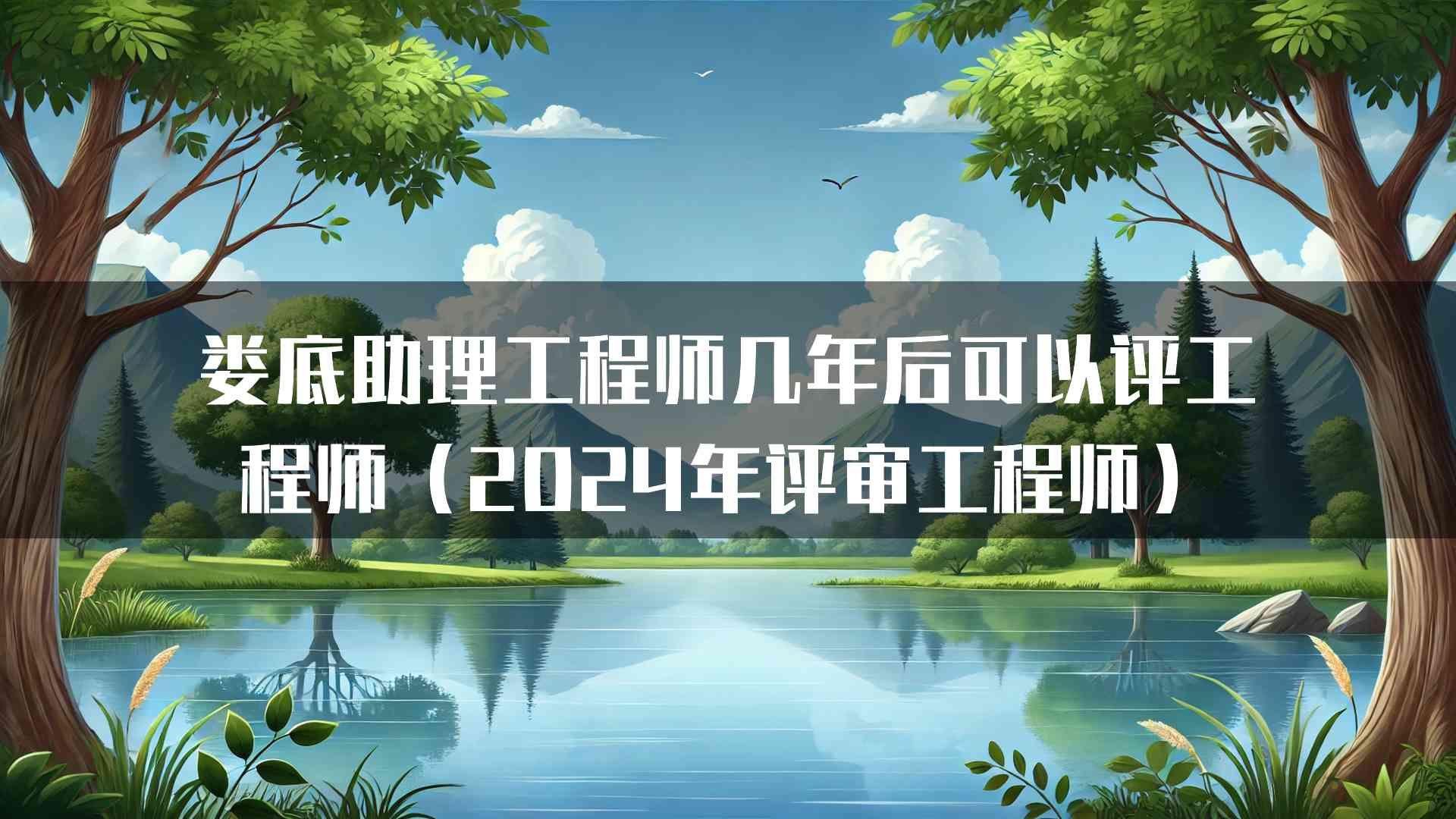 娄底助理工程师几年后可以评工程师（2024年评审工程师）