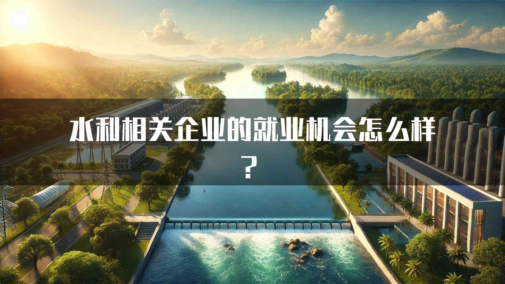 水利相关企业的就业机会怎么样？