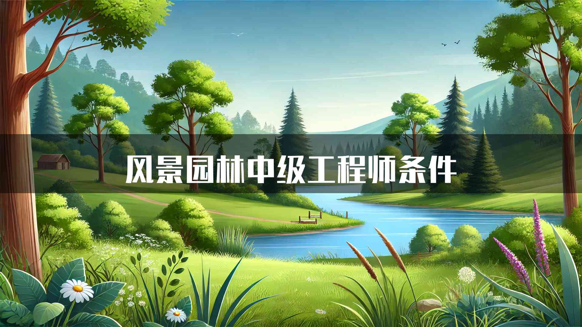 风景园林中级工程师条件