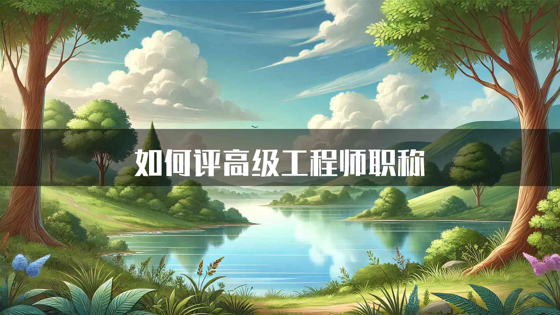 如何评高级工程师职称