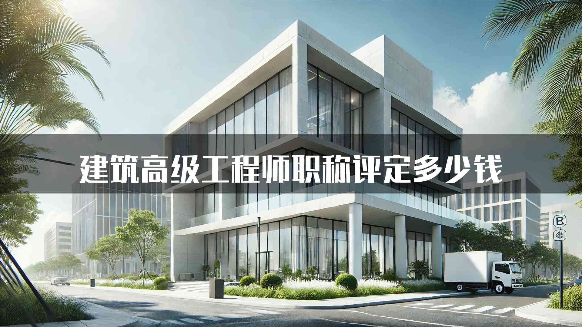 建筑高级工程师职称评定多少钱