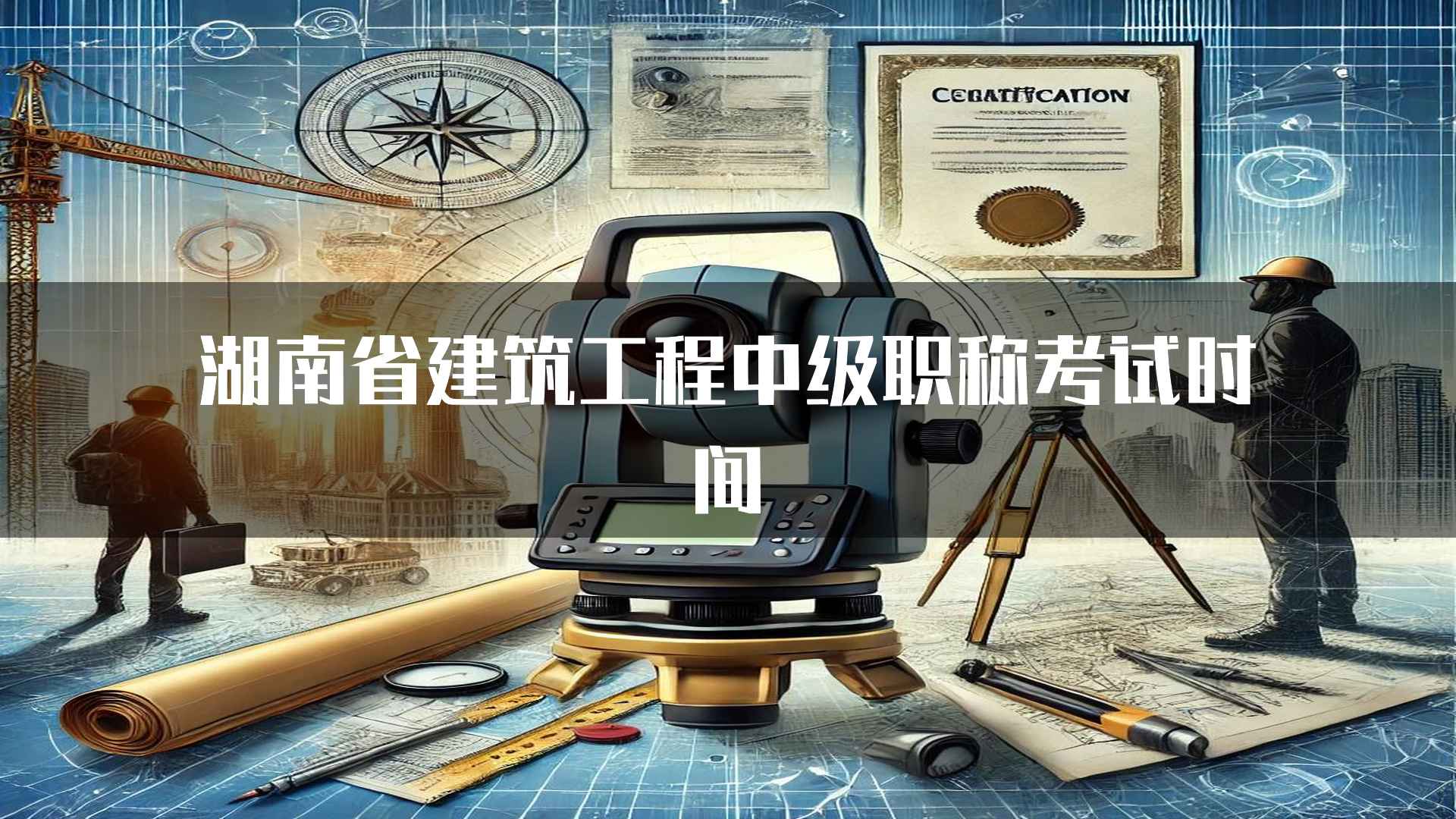 湖南省建筑工程中级职称考试时间