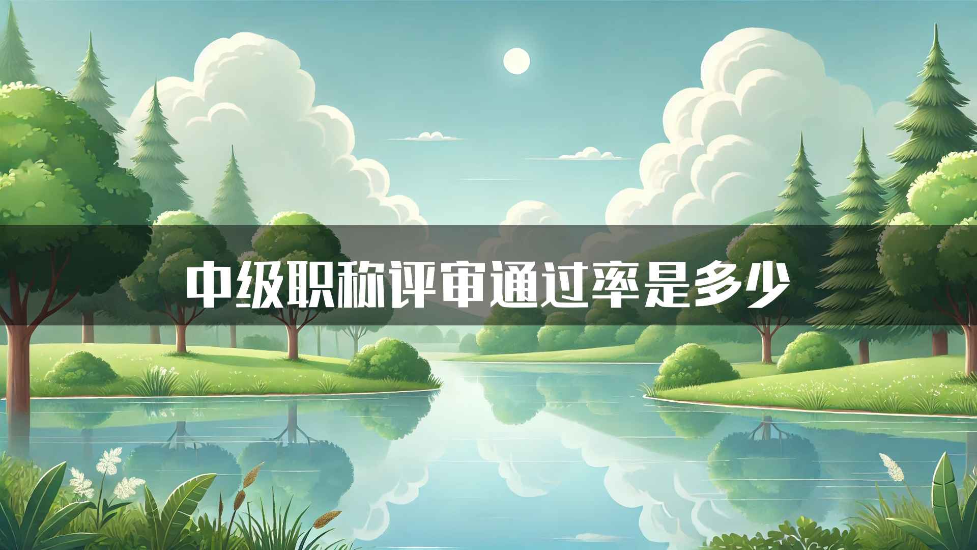 中级职称评审通过率是多少