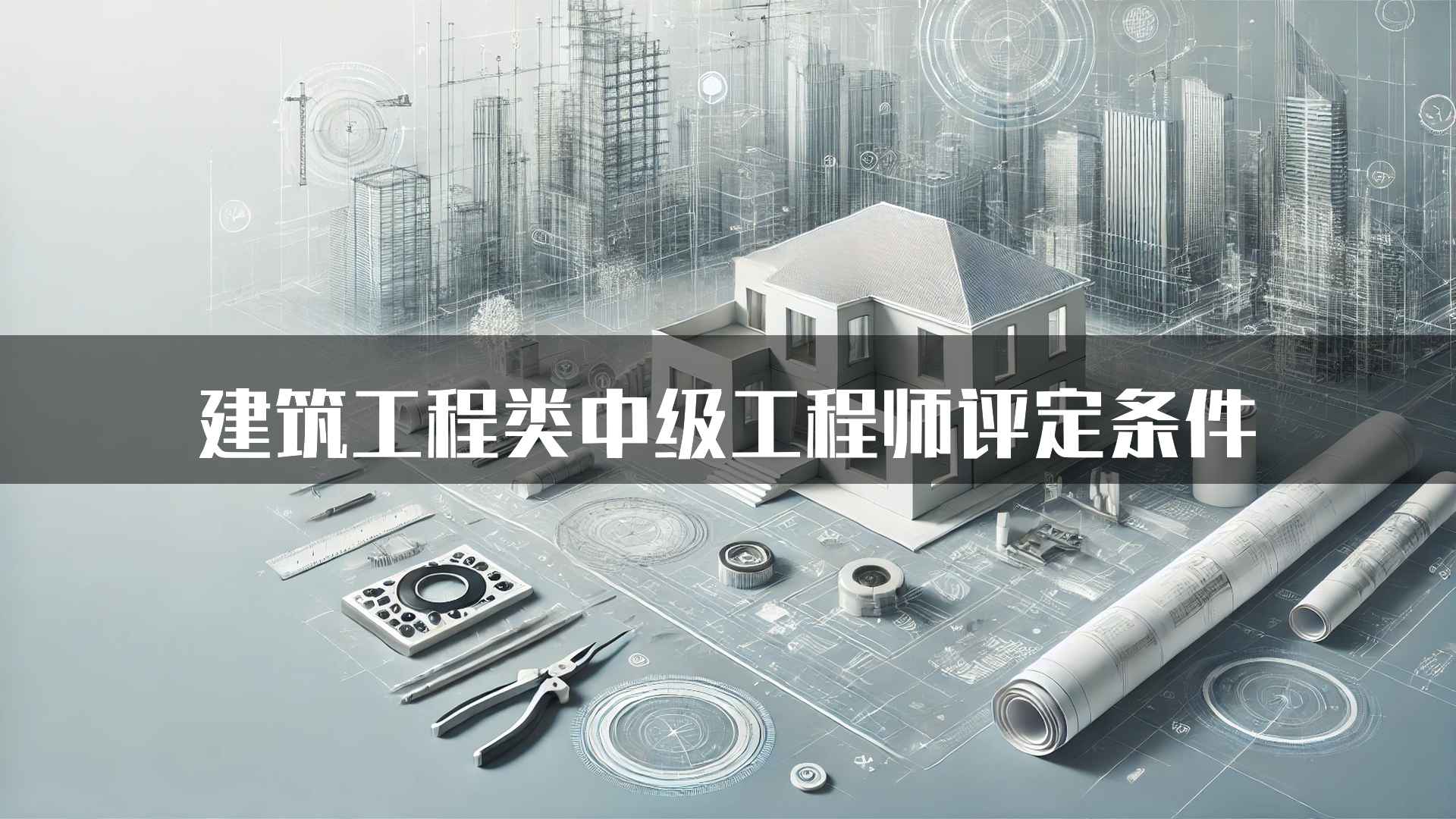 建筑工程类中级工程师评定条件