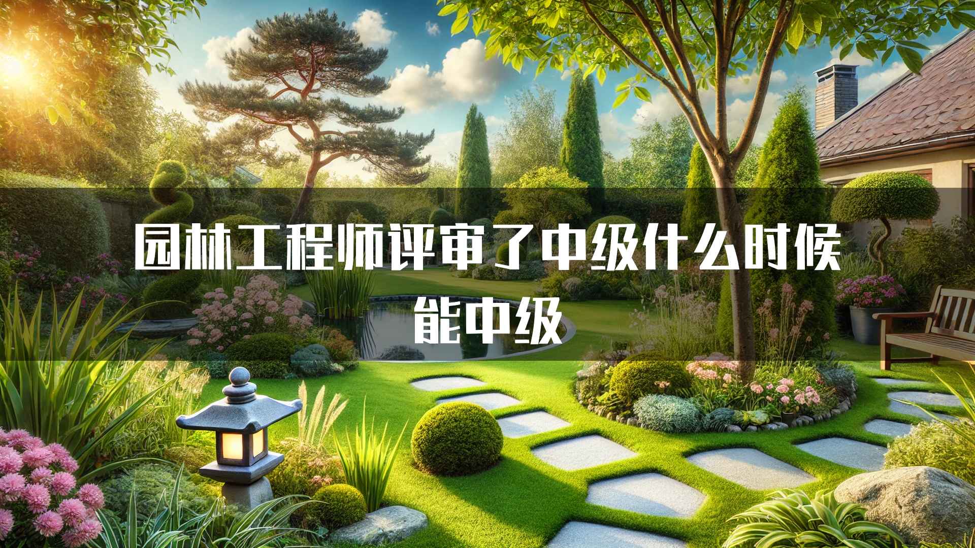 园林工程师评审了中级什么时候能中级