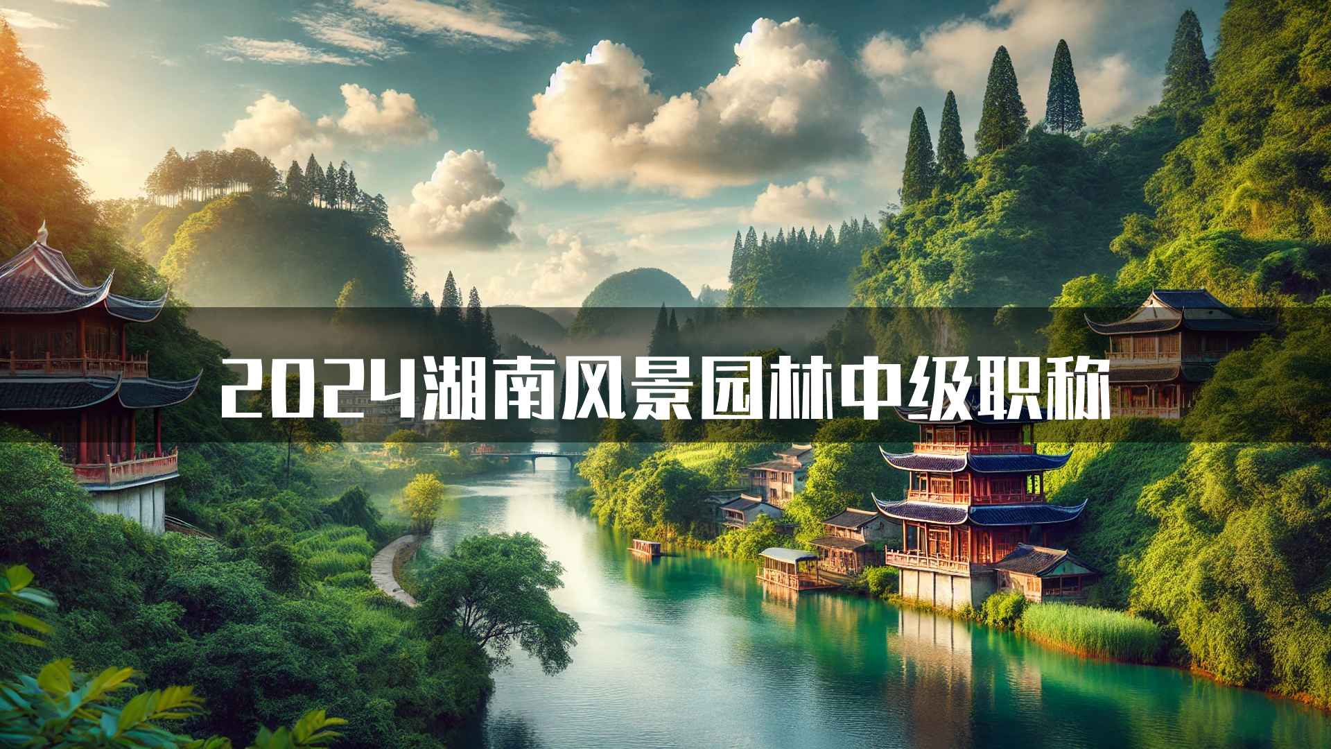 2024湖南风景园林中级职称